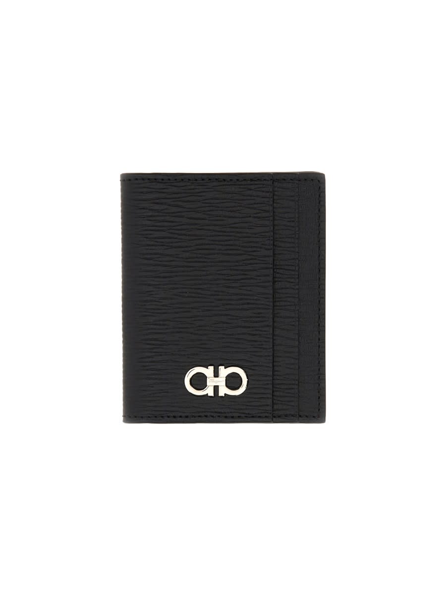 Ferragamo Portacarte In Pelle