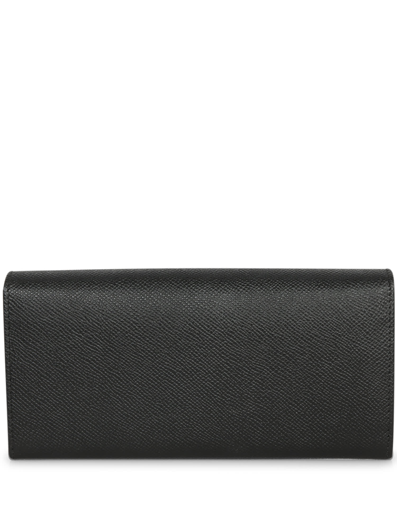 Shop Ferragamo Gancino Clip Black Wallet