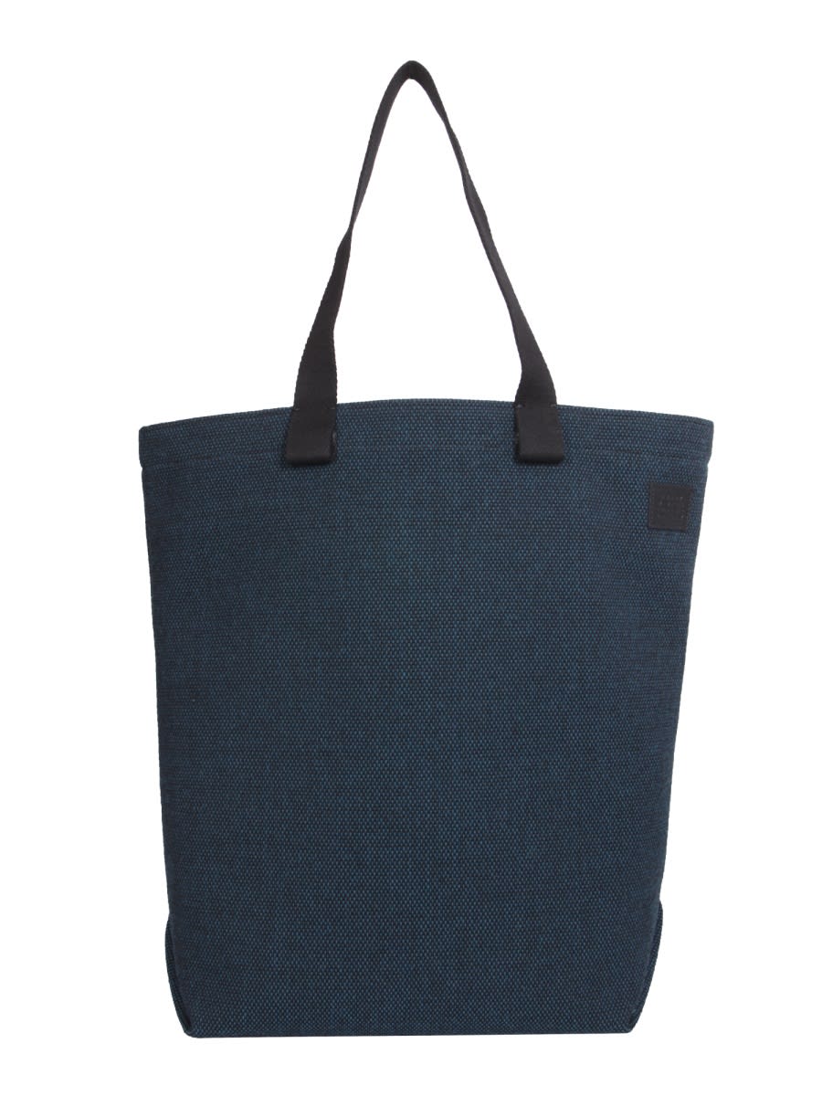 Shop Il Bisonte Canvas Shopping Bag In Green