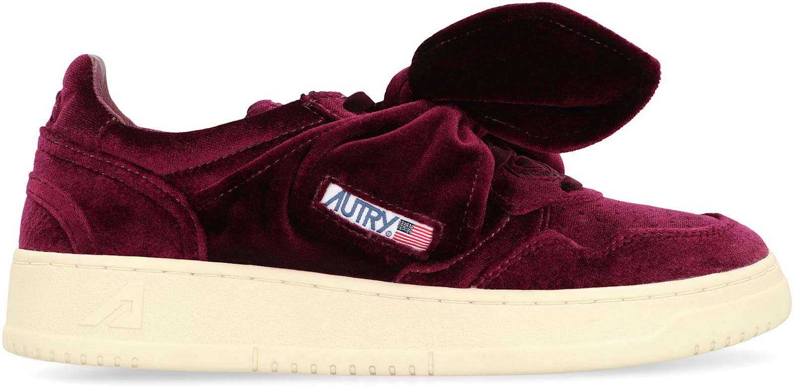 Autry Scarpe Da Ginnastica Basse Medalist In Burgundy