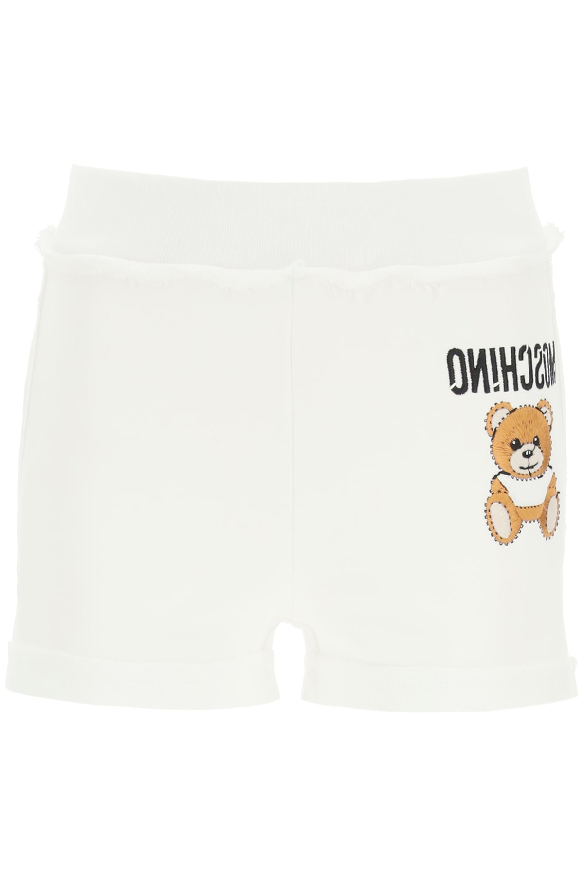 MOSCHINO INSIDE OUT TEDDY BEAR SHORTS,A0319 427 1001