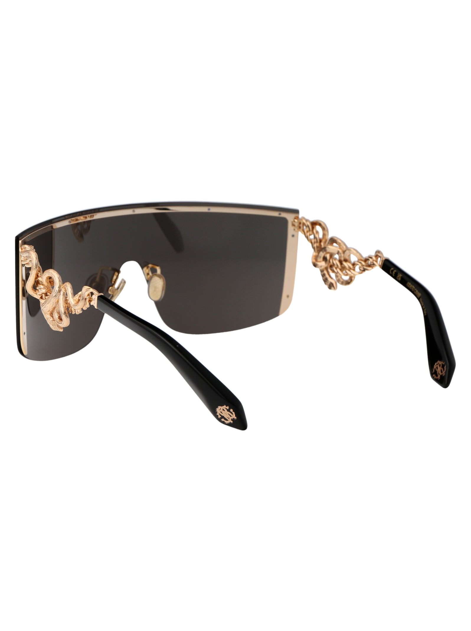 Roberto Cavalli Src015m Sunglasses In Black