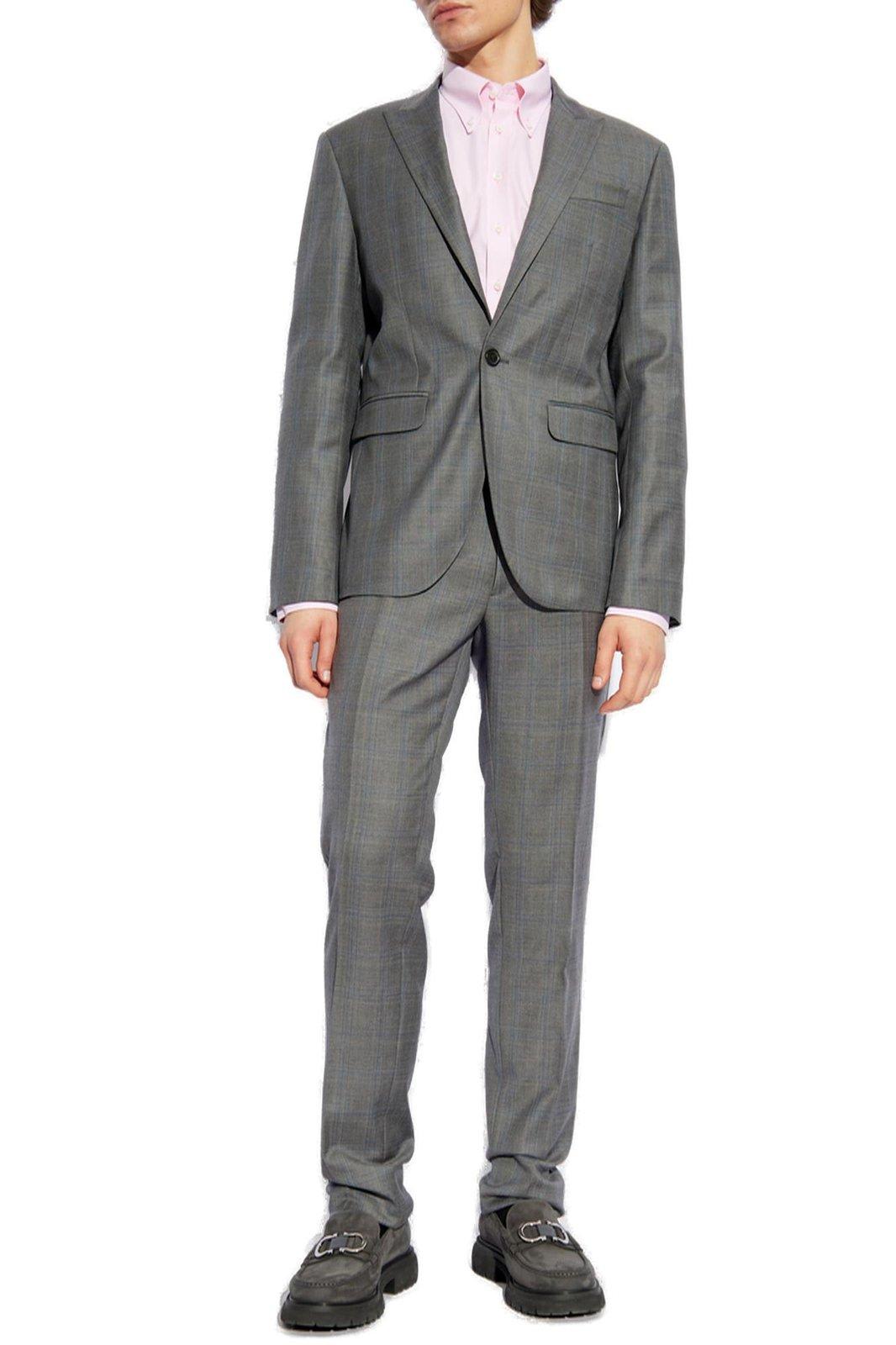 Dsquared2 Single Breasted Two-piece Tailored Suit In Grey