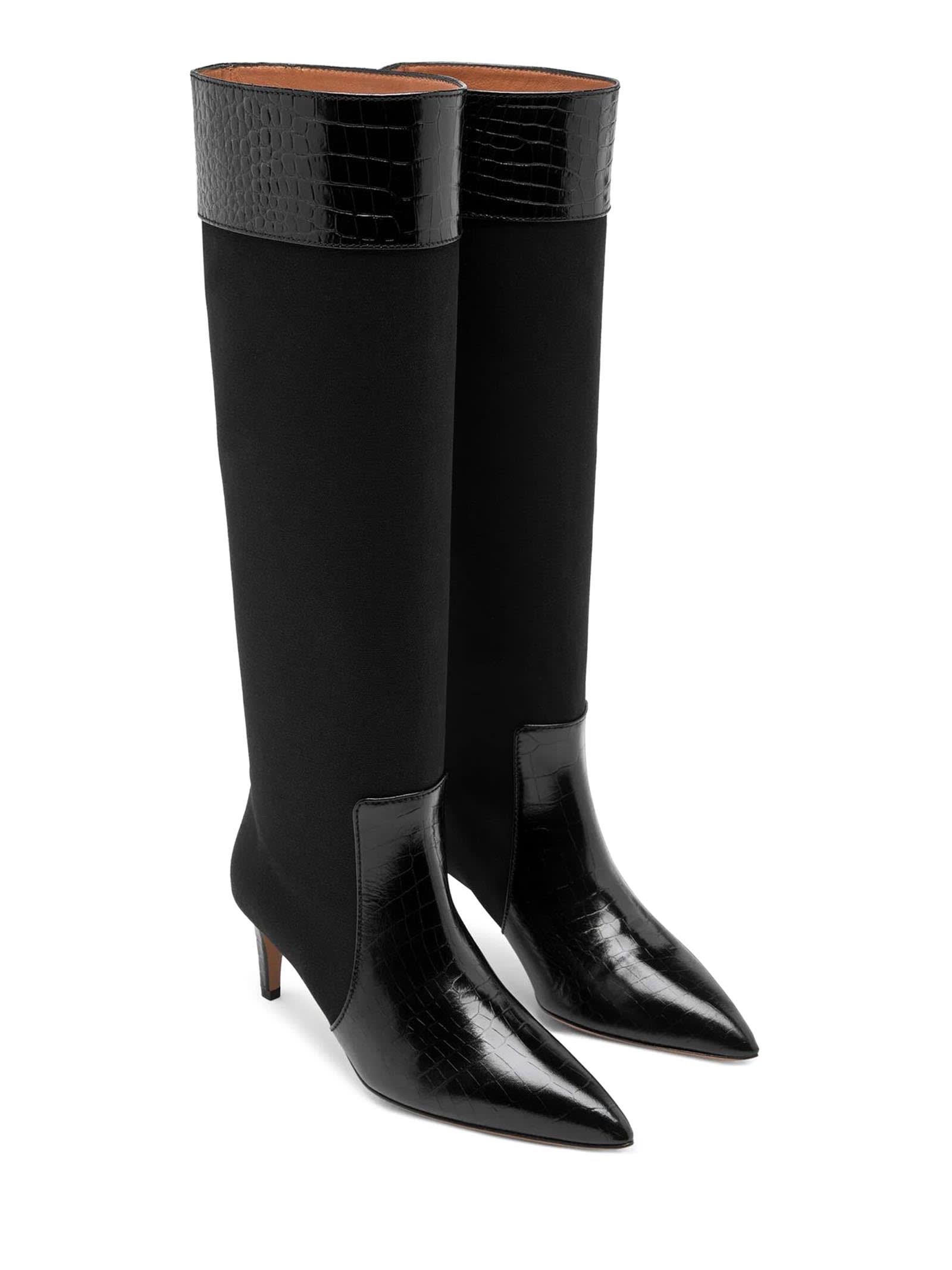 Shop Paris Texas Black Stiletto Boot