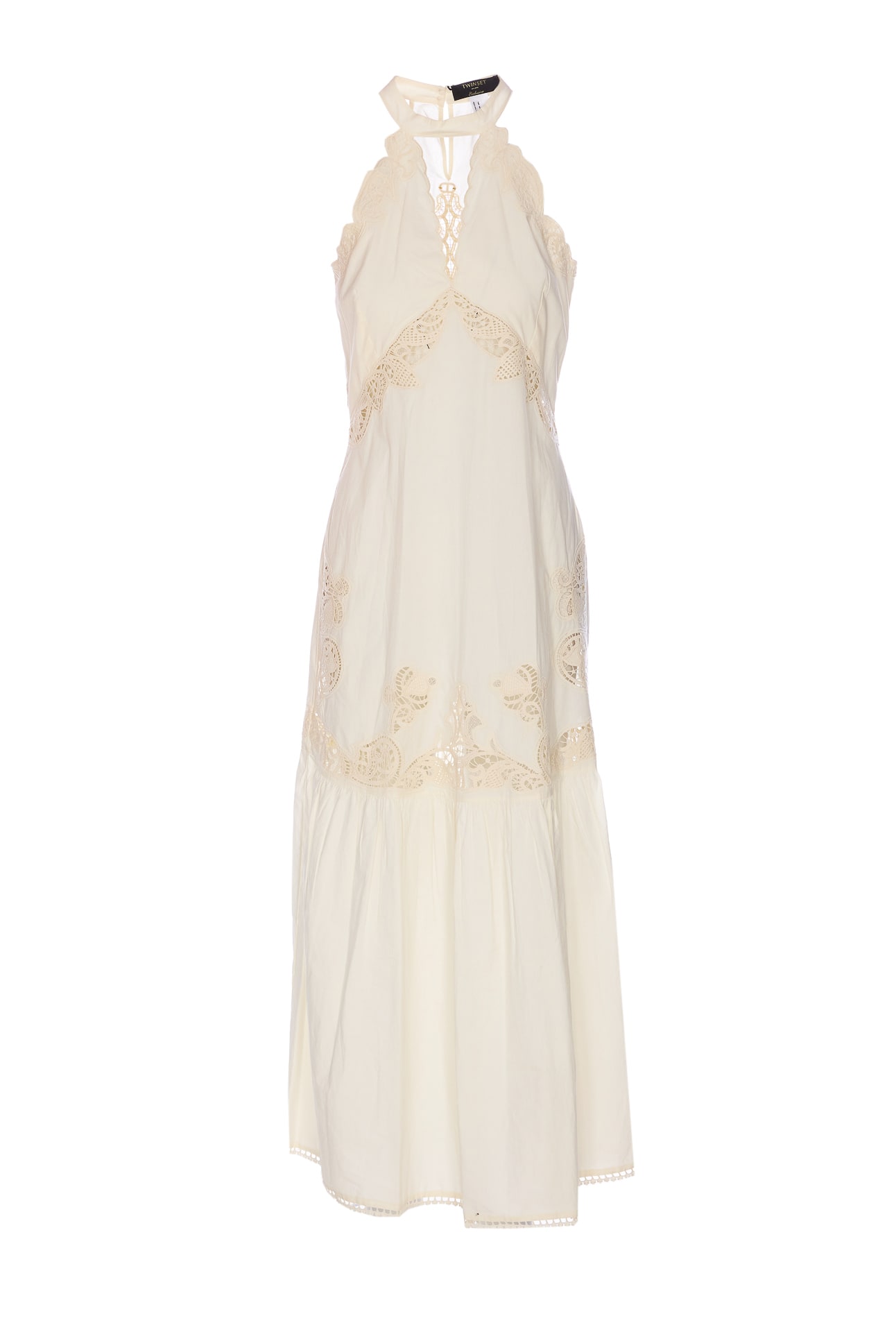Long Dress With Embroidery
