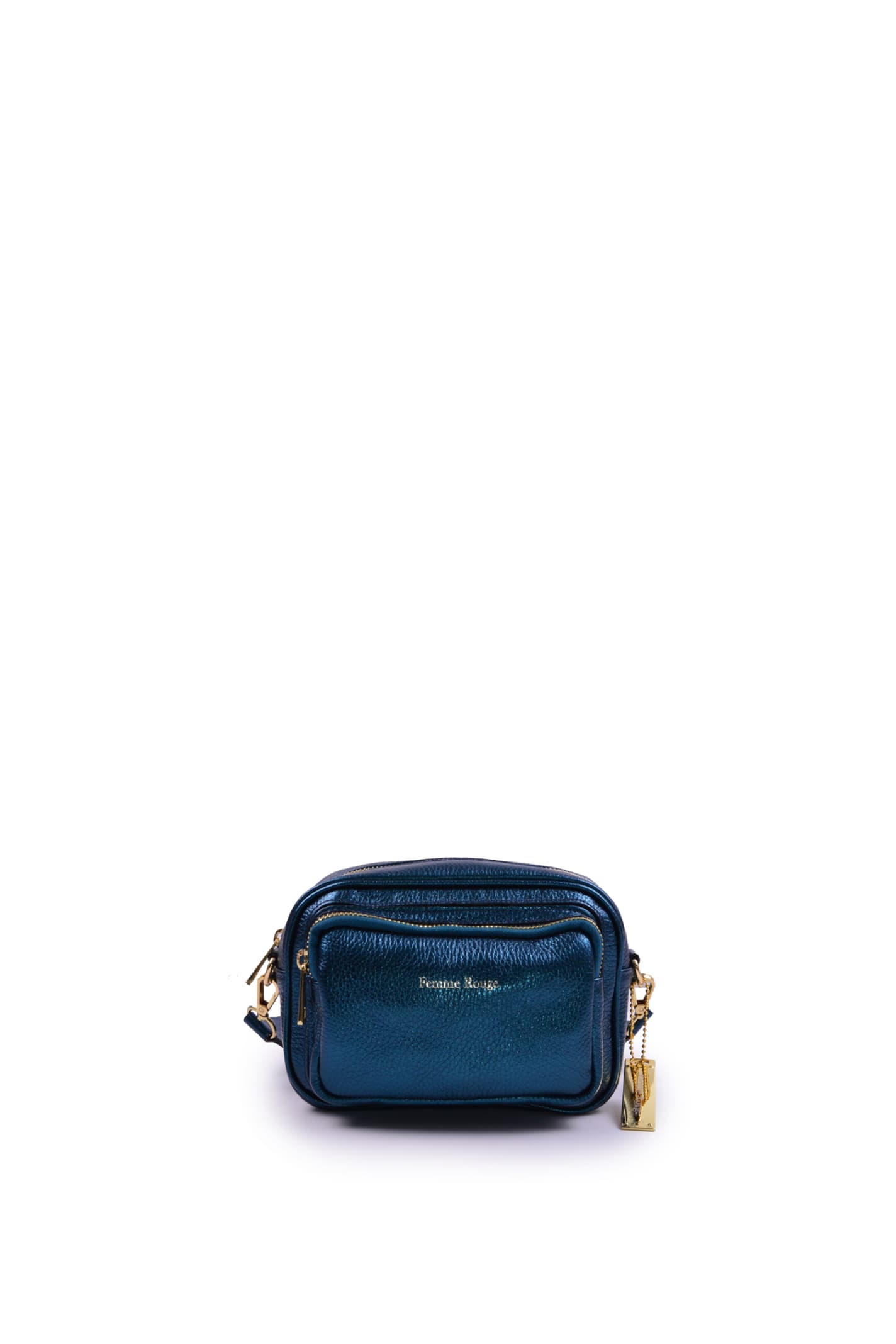 Almala Laminated Palermo Bag In Blue