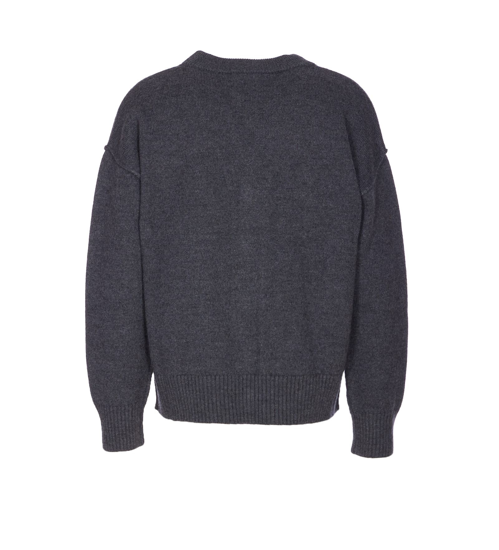 Ami Alexandre Mattiussi Ami De Coeur Sweater In Blue