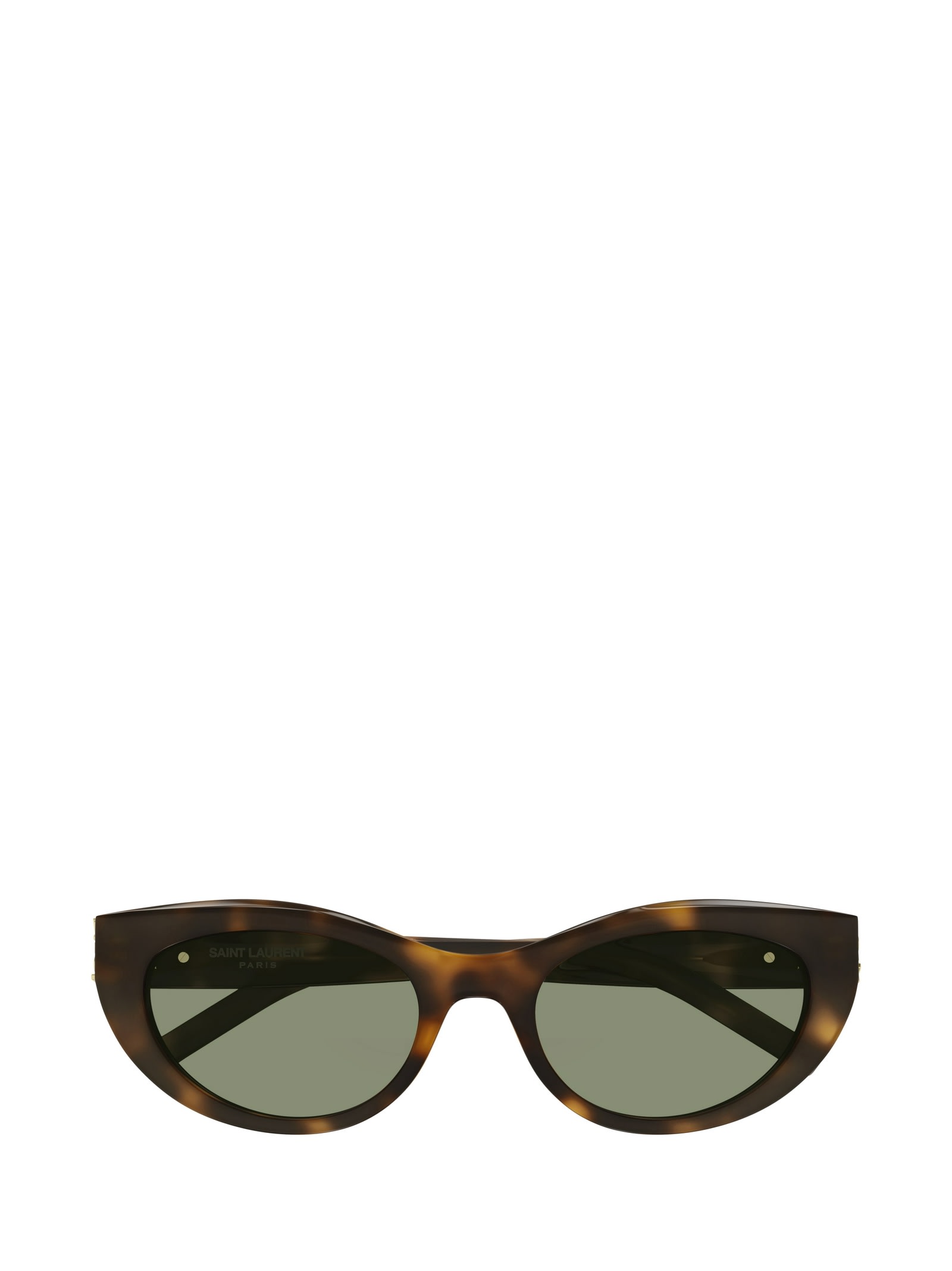 Shop Saint Laurent Sl M115 Havana Sunglasses