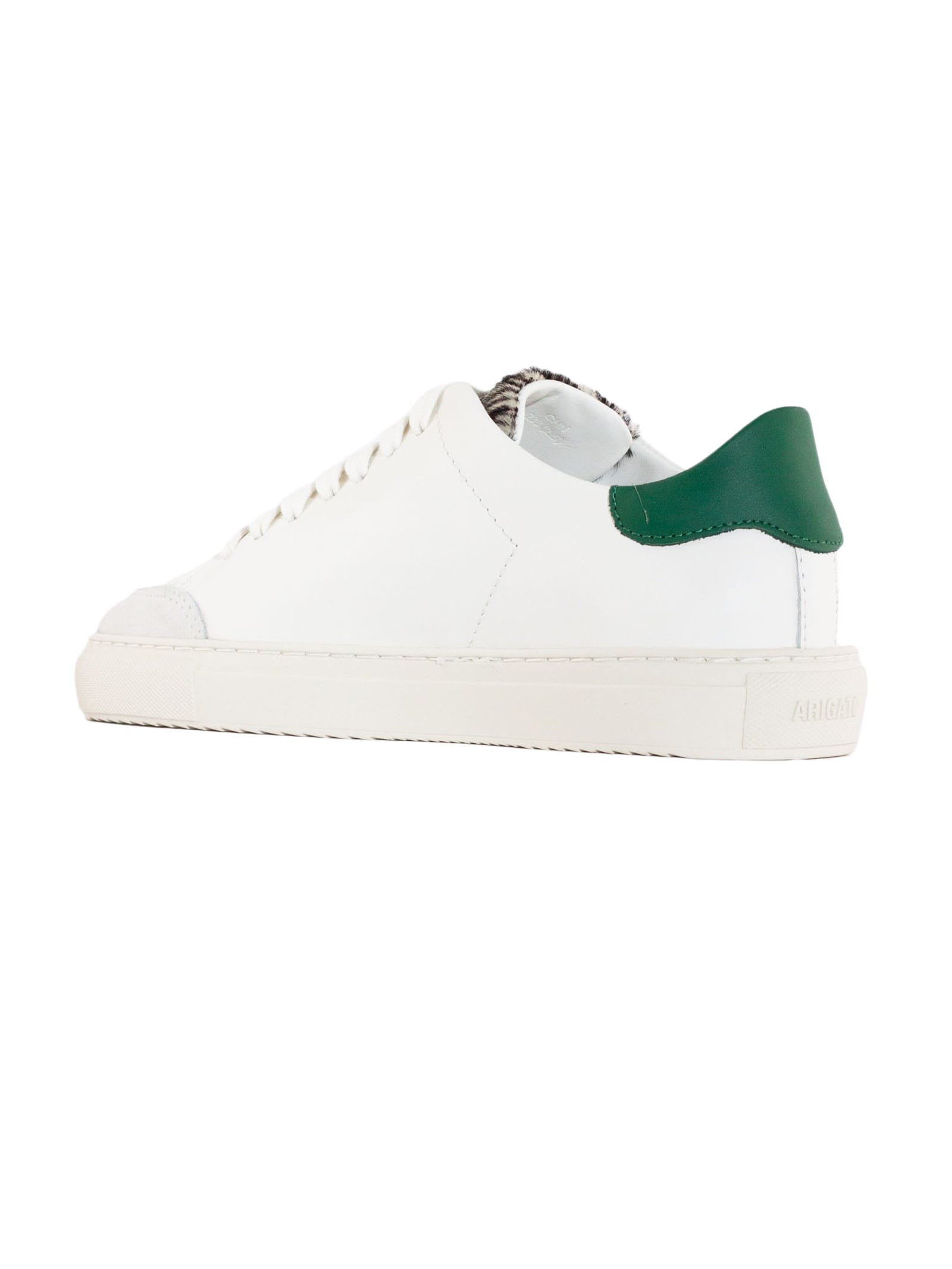 Shop Axel Arigato White Leather Clean 90 Sneaker