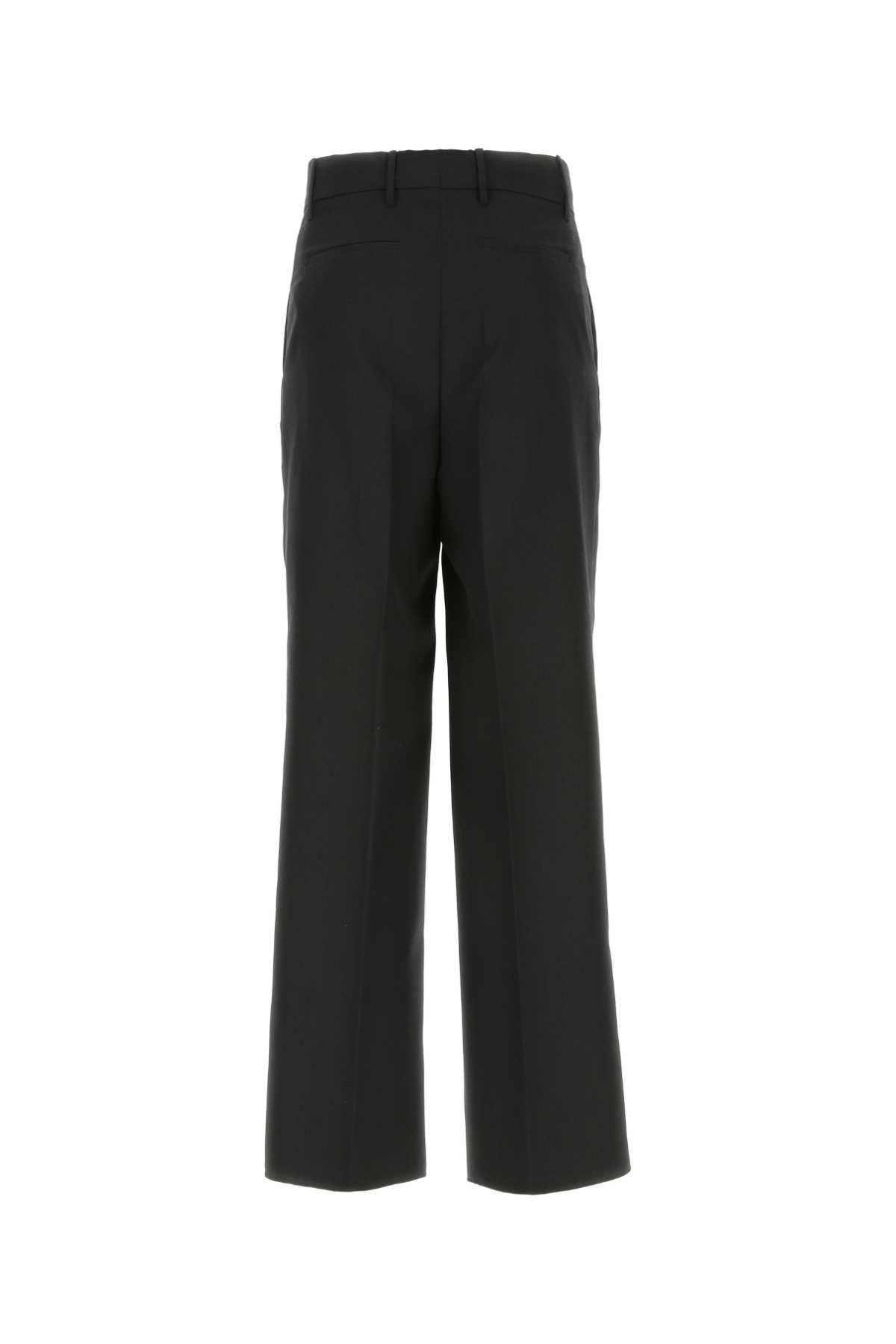 Givenchy Black Wool Trouser In 025