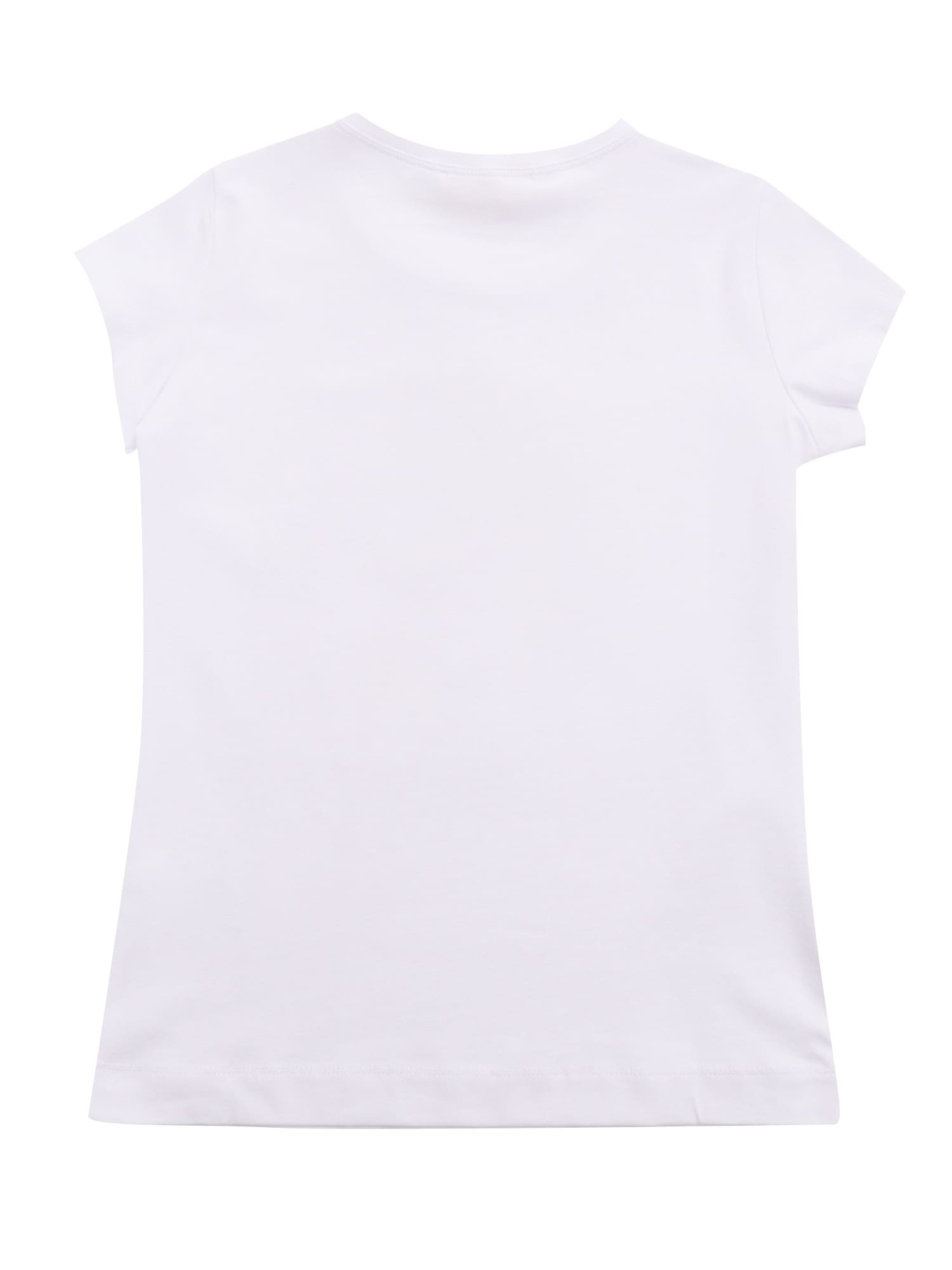 Monnalisa Printed T-shirt In White