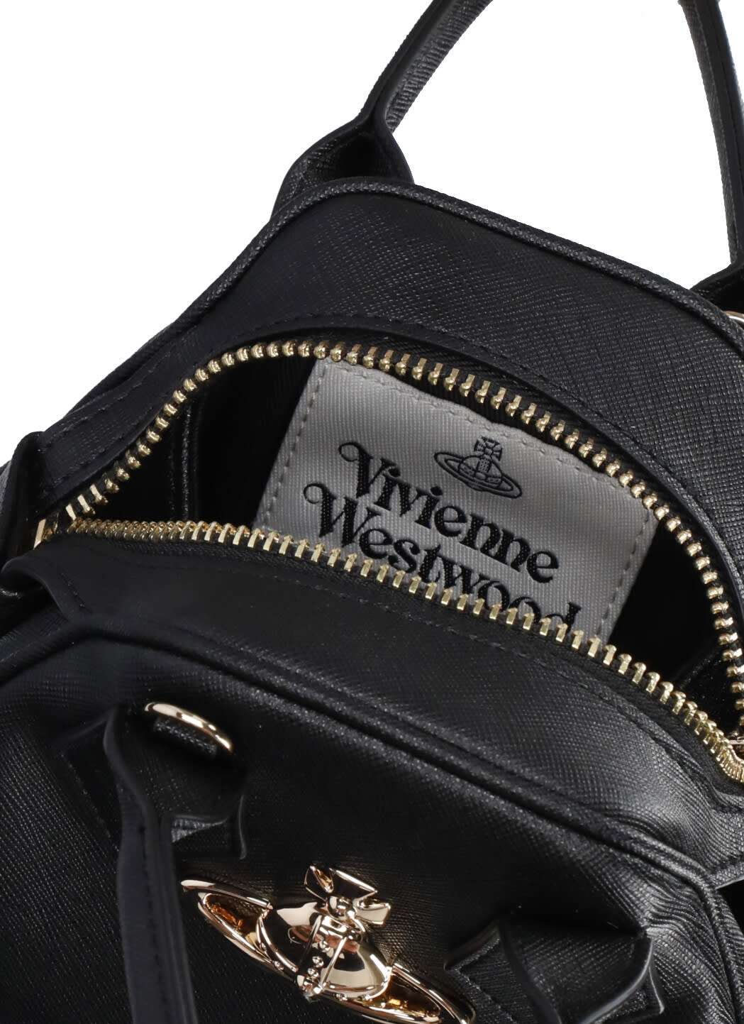 Vivienne Westwood Mini Yasmine Bag In Black