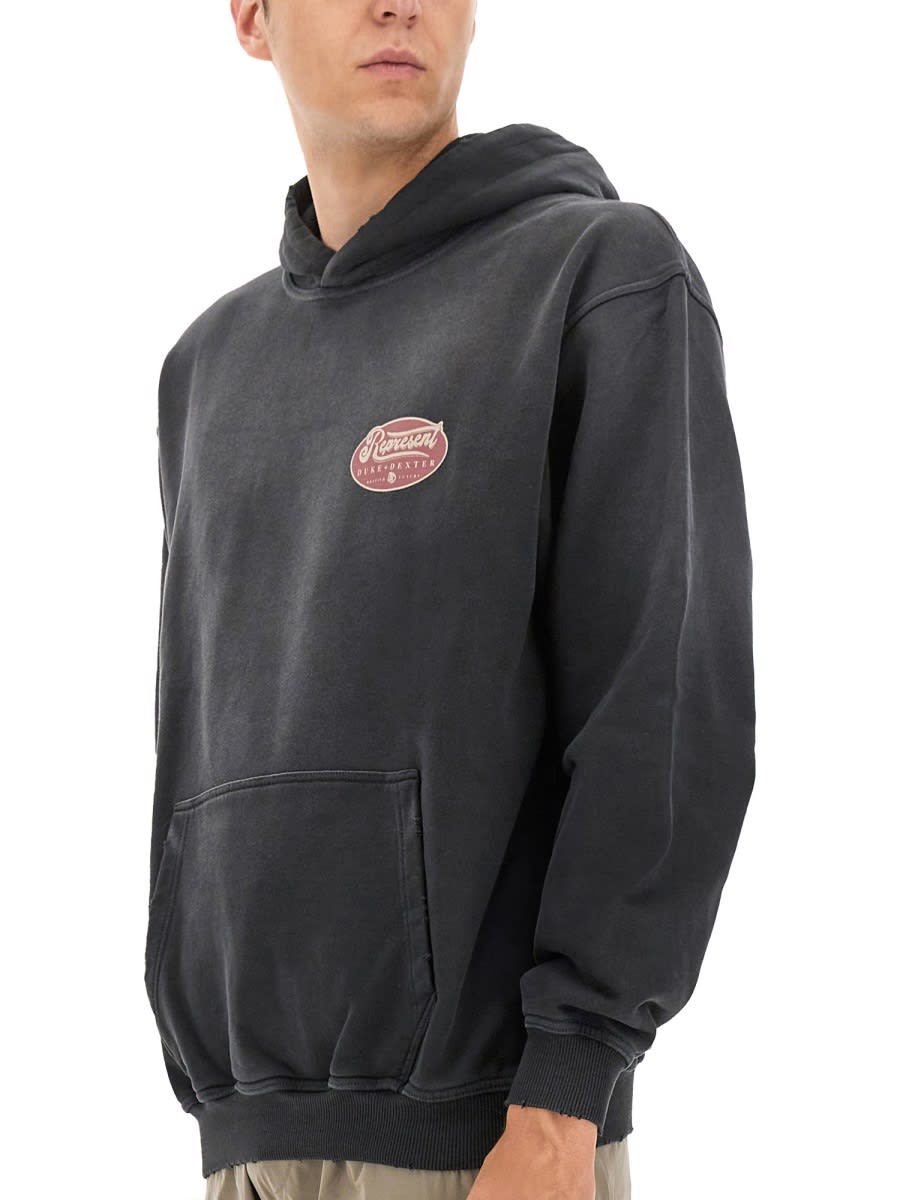 Represent British Hooded Sweatshirt With Kangaroo Pocket