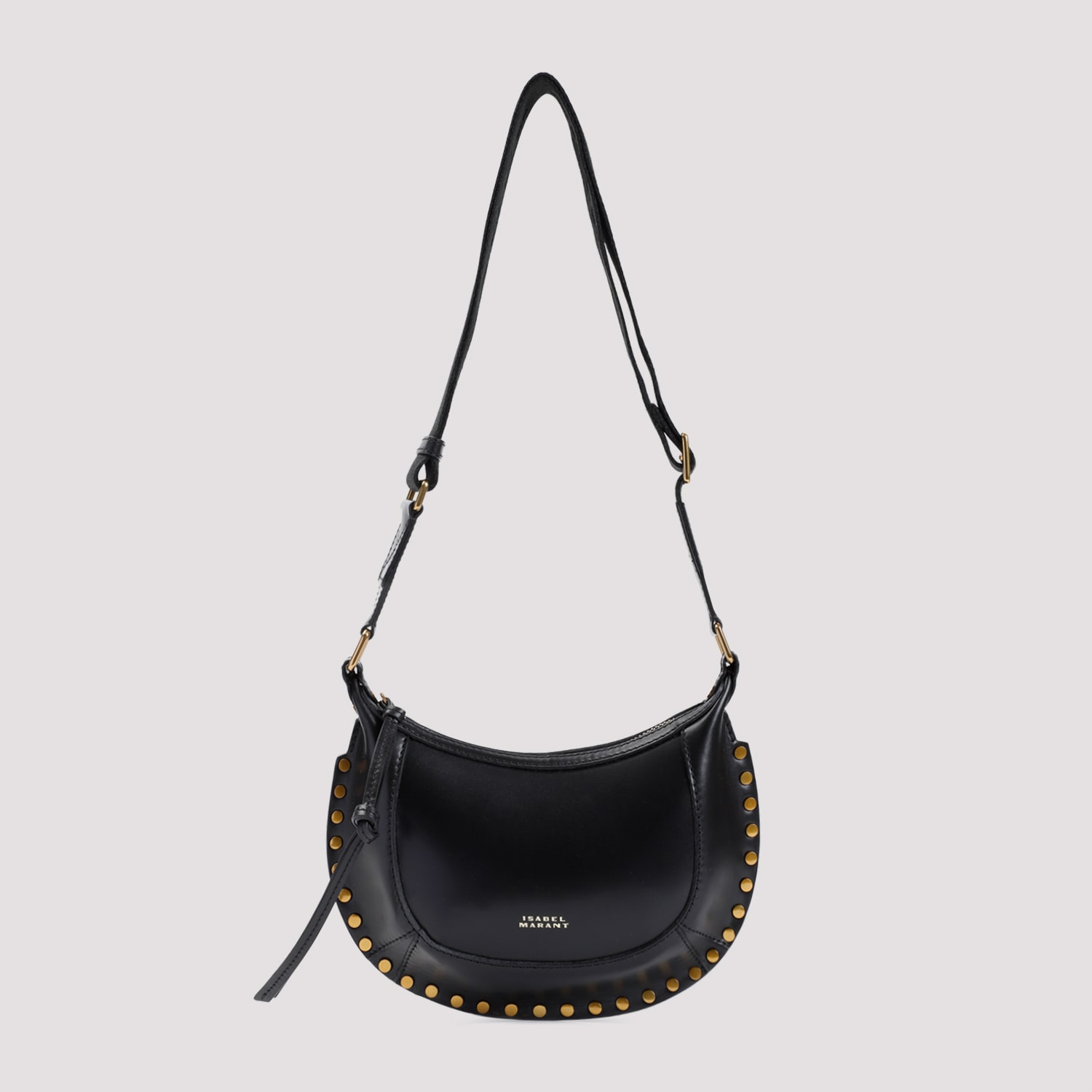 Shop Isabel Marant Moon Mini Bag In Bk Black