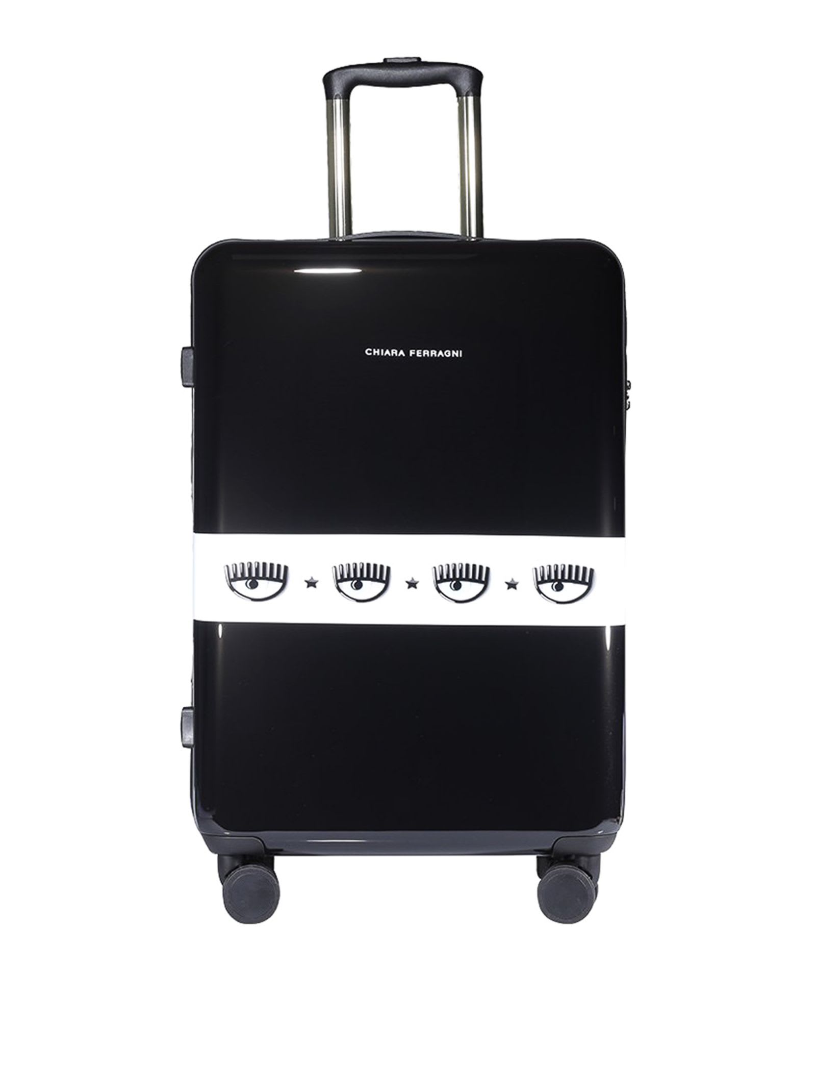 Shop Chiara Ferragni Suitcases Black