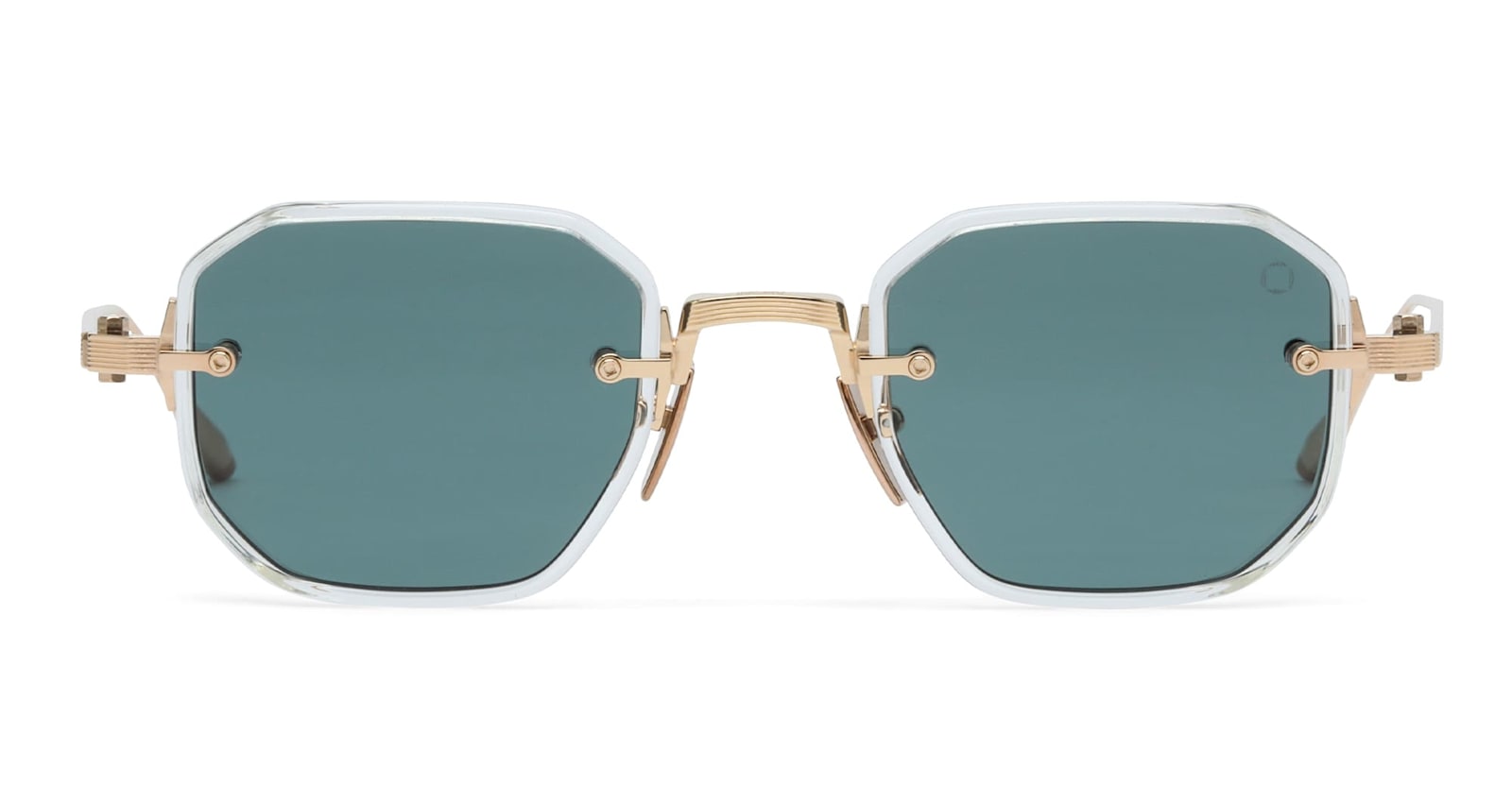 Juno-two - Crystal Clear/ 12k Gold Sunglasses