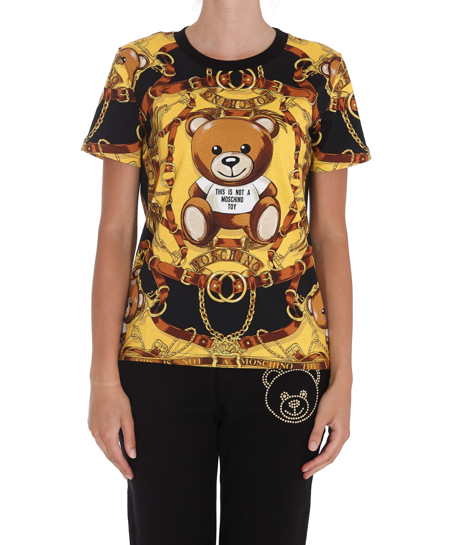 Moschino Teddy Bear Scarf T-shirt