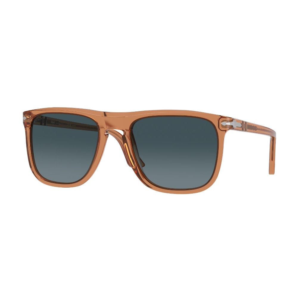 Shop Persol Po3336s - 1213/s3 Sunglasses In Marrone Trasparente