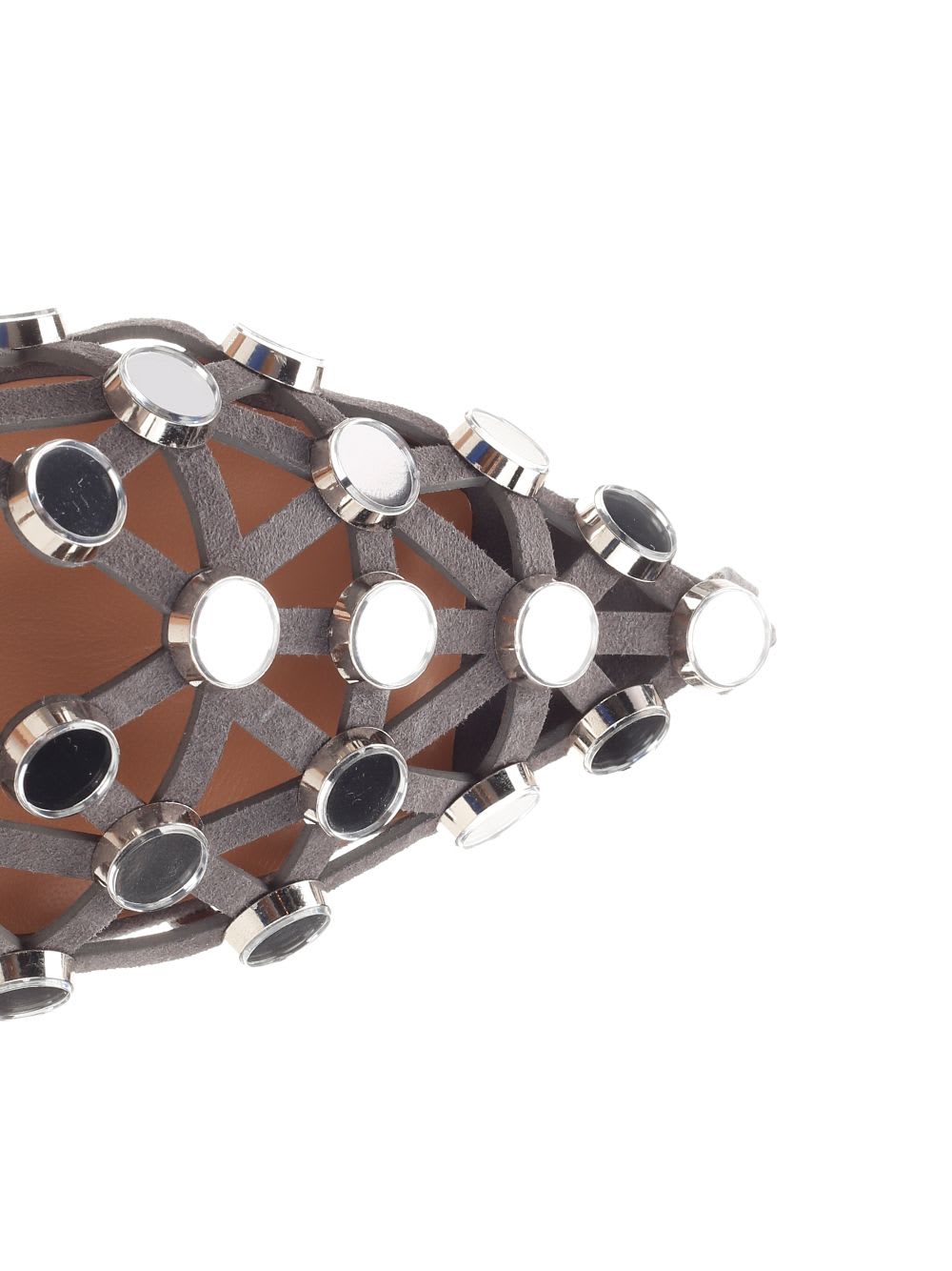 ATTICO GRID FLAT SHOES