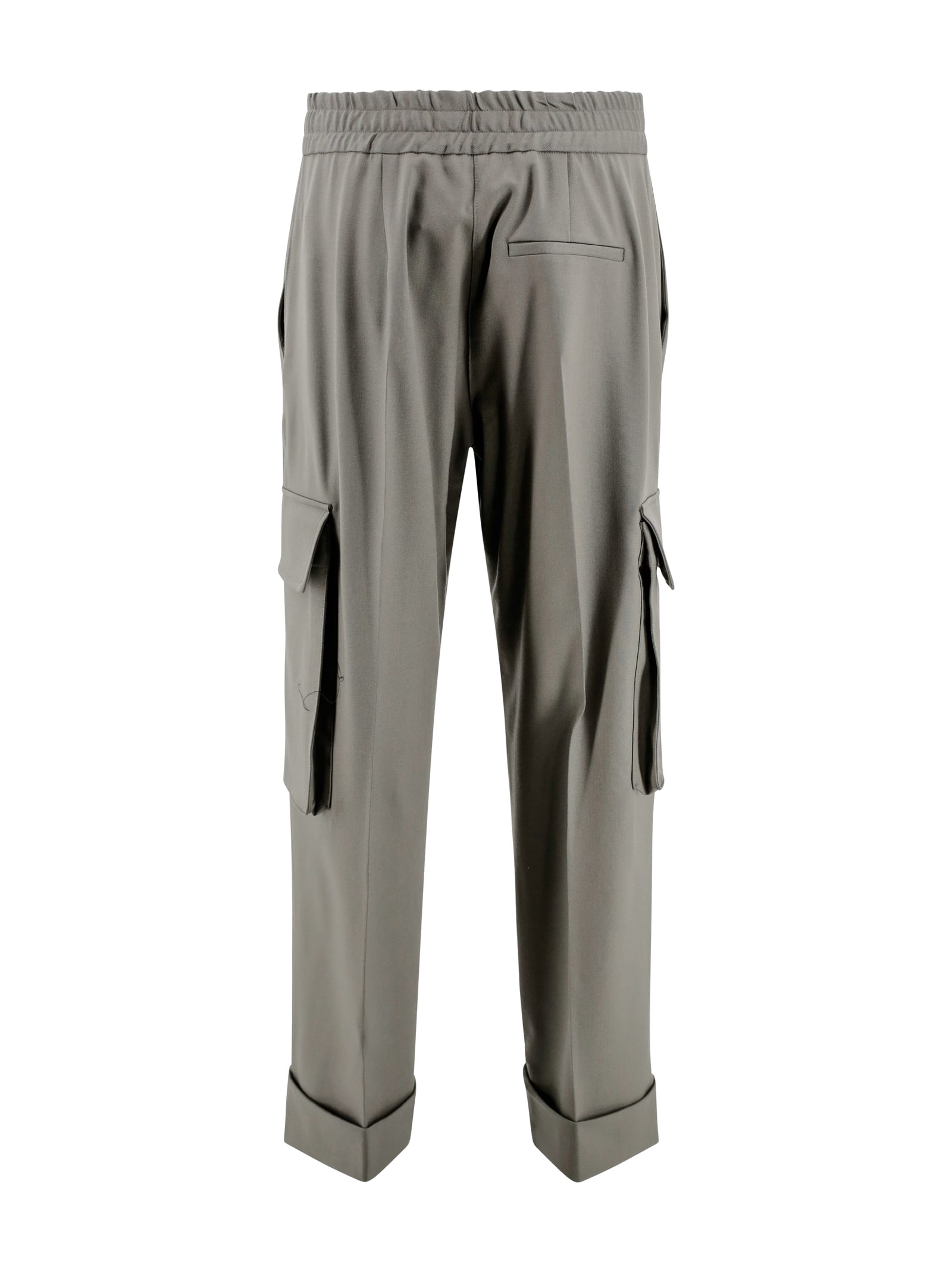 P.a.r.o.s.h Liliuxy Trousers In Pietra