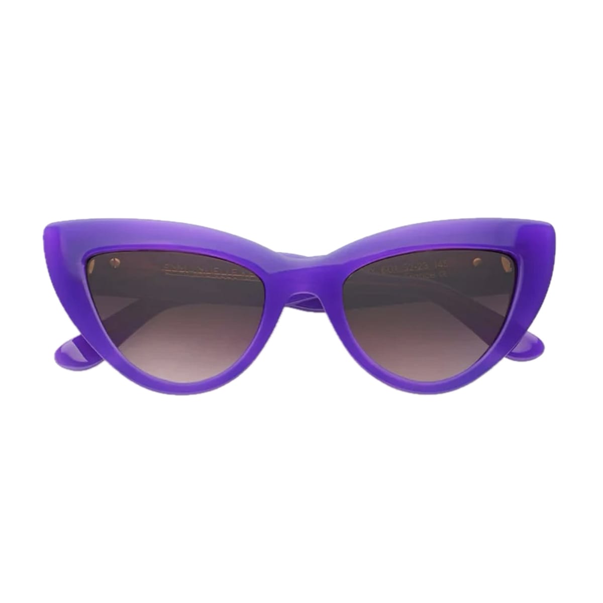 Emmanuelle Khanh Emmanuel Kahn Cherry 601 Ultraviolet Sunglasses In Purple
