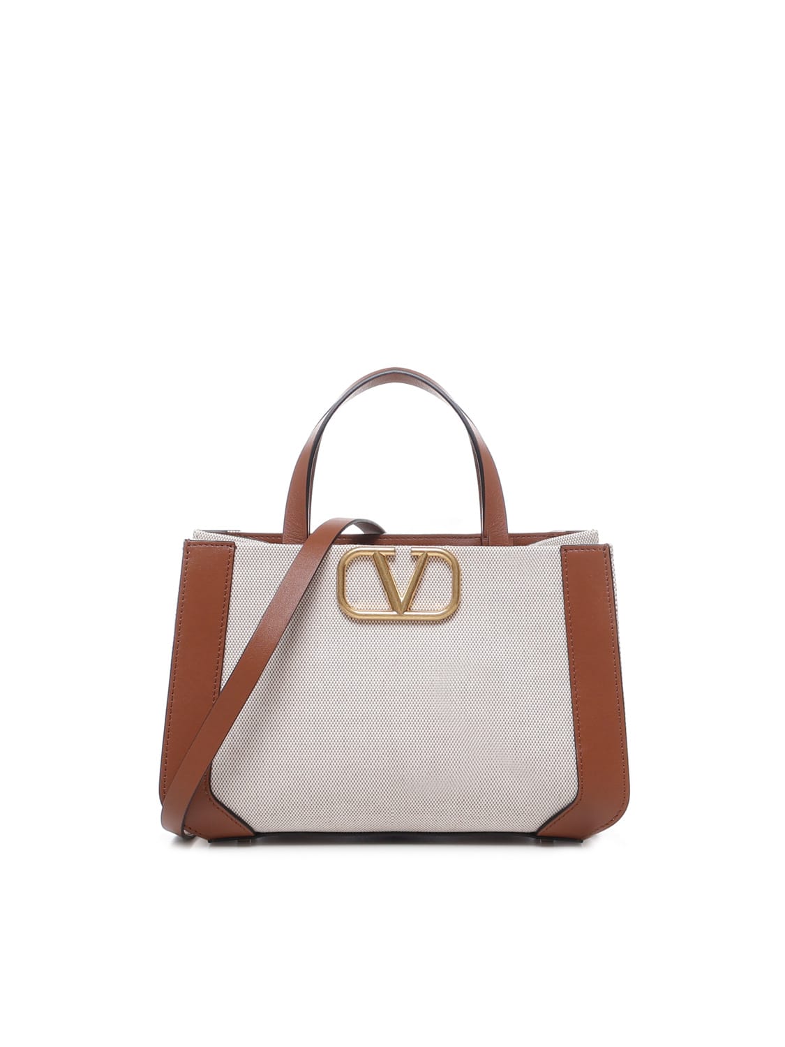 VALENTINO GARAVANI SMALL VLOGO SIGNATURE TOTE BAG