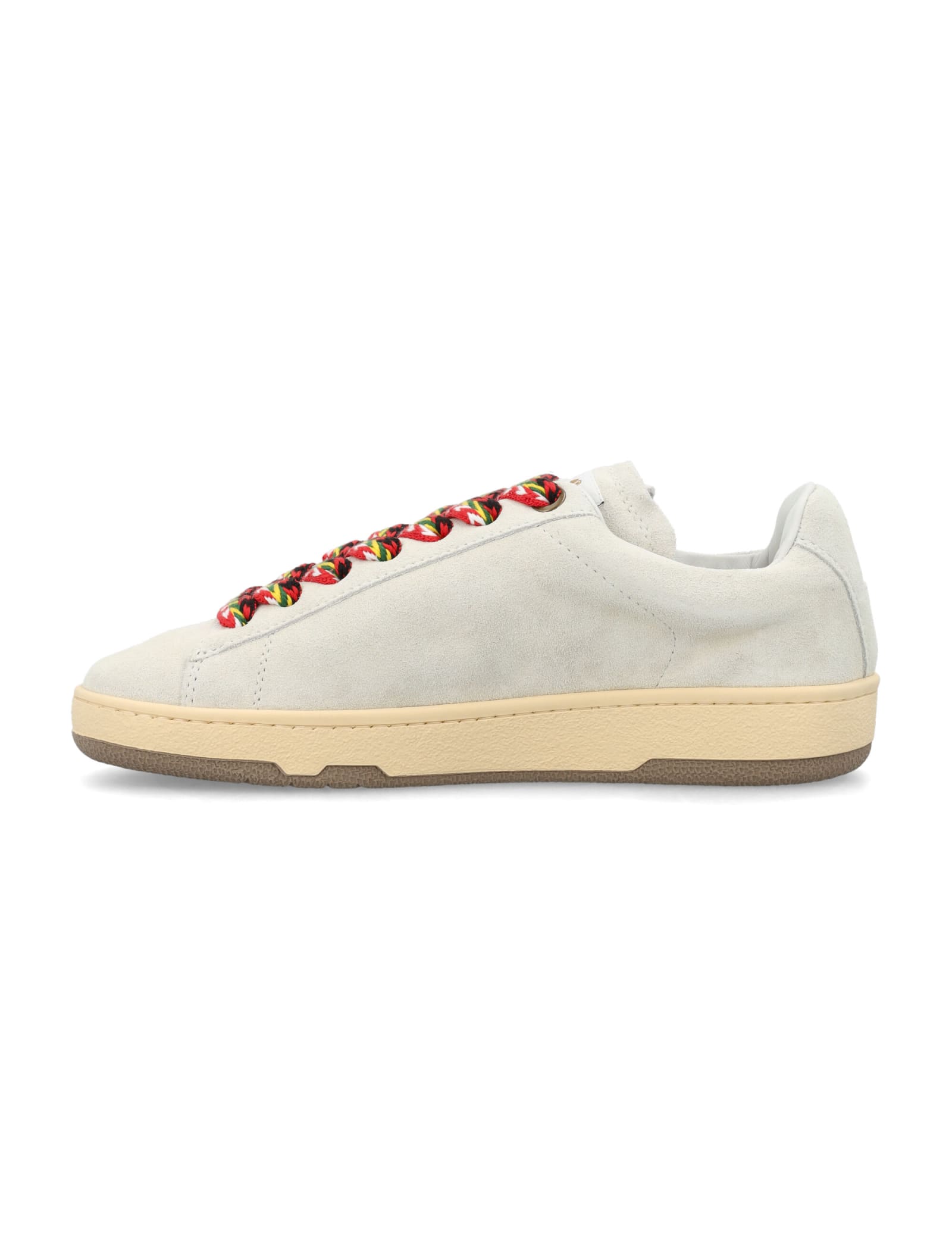 Shop Lanvin Lite Curb Low Top Sneakers In White