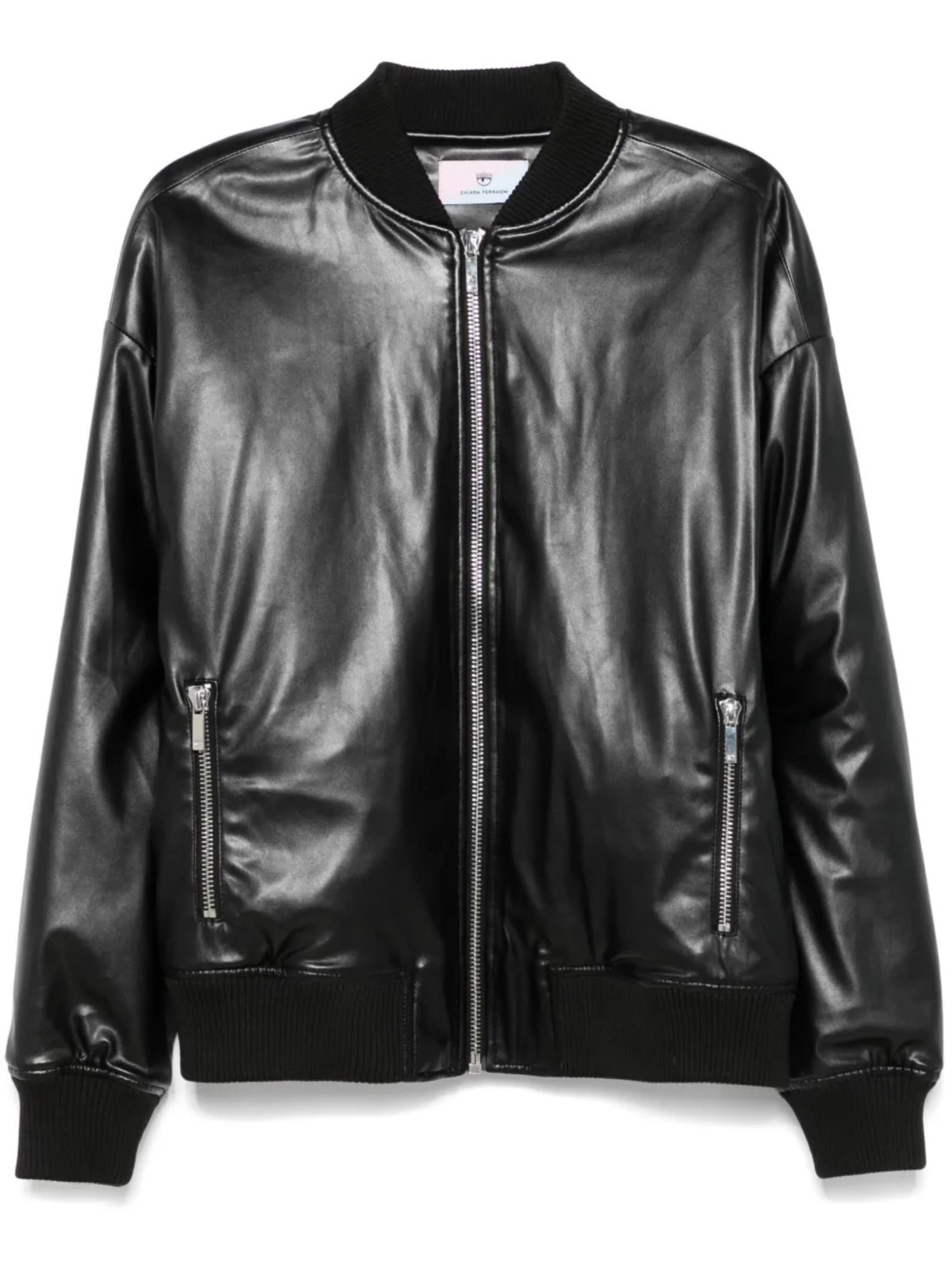 CHIARA FERRAGNI CHIARA FERRAGNI LEATHER JACKET