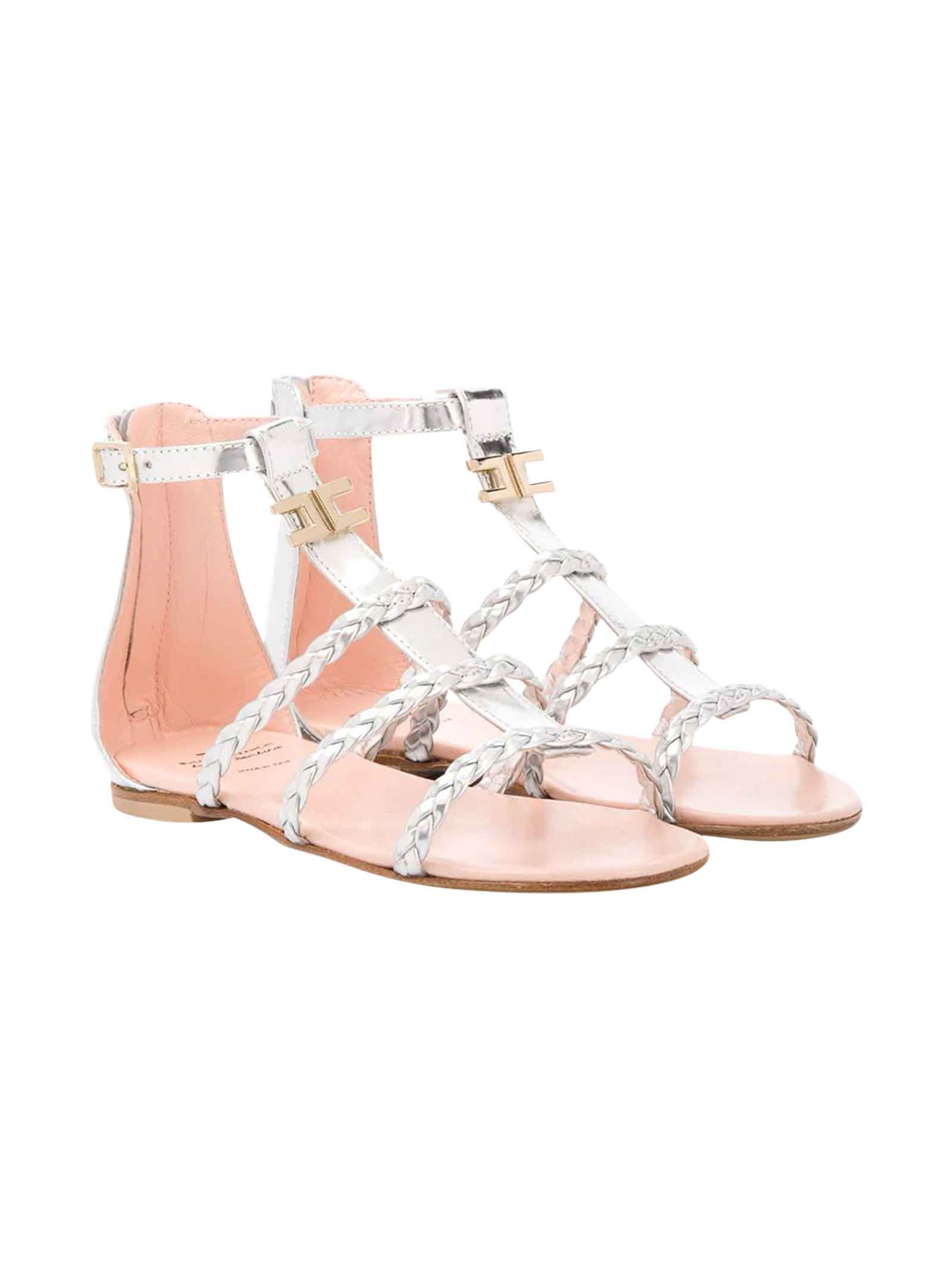 mia silver sandals