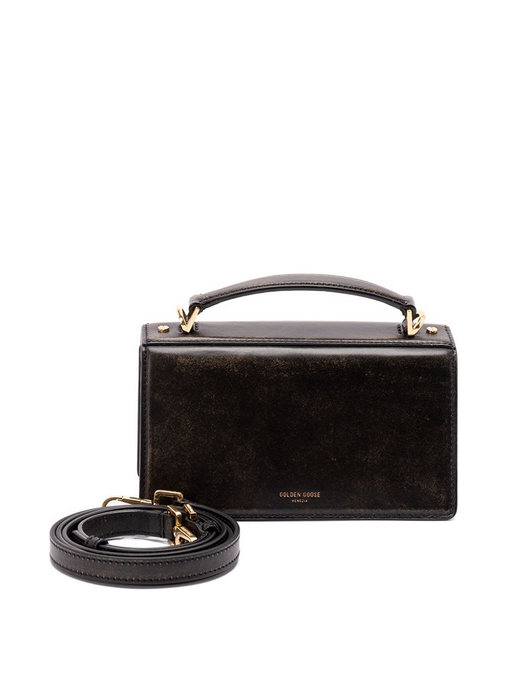 Golden Goose Small "venice" Bag In Black