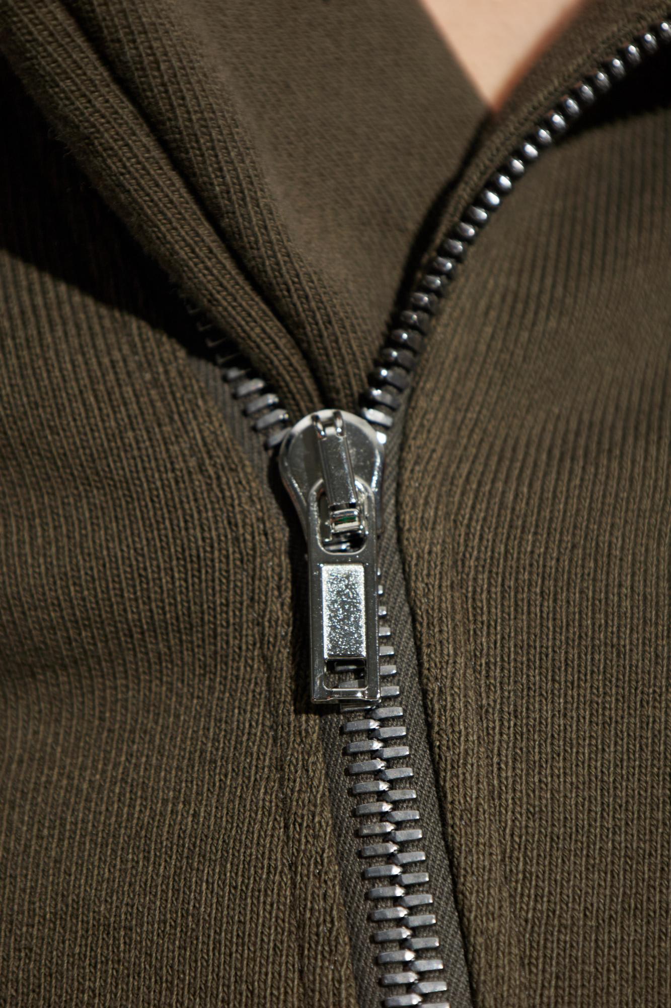 Rick Owens Khaki Concordians Bauhaus Jogger Track Jacket In Green