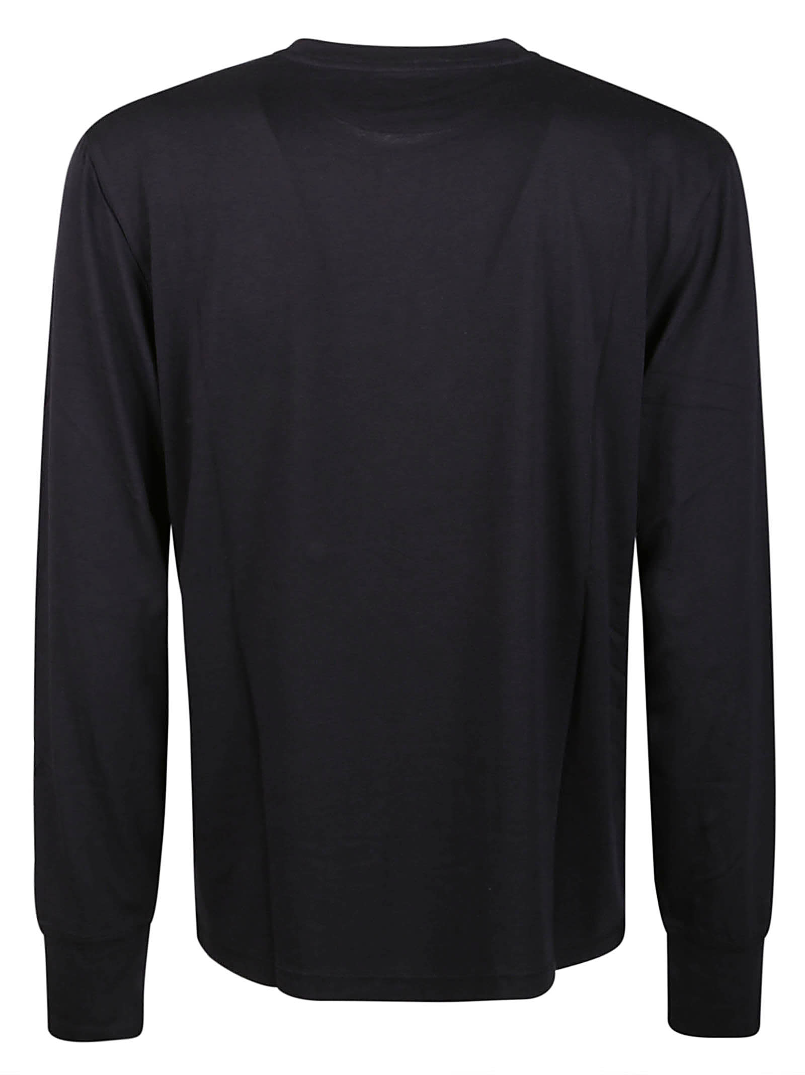 Shop Tom Ford Long Sleeve T-shirt In Black