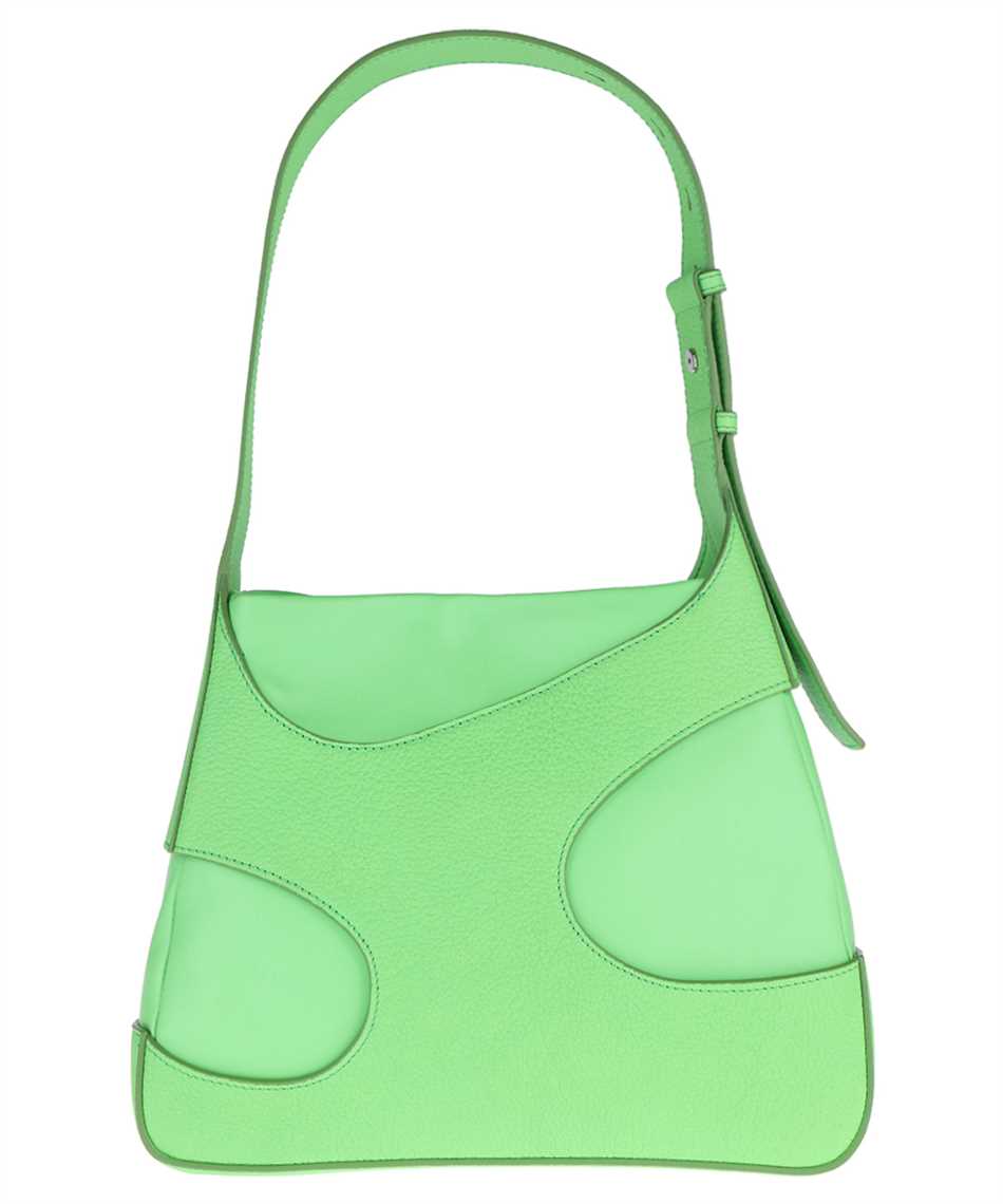 Ferragamo Leather Shoulder Bag In Green