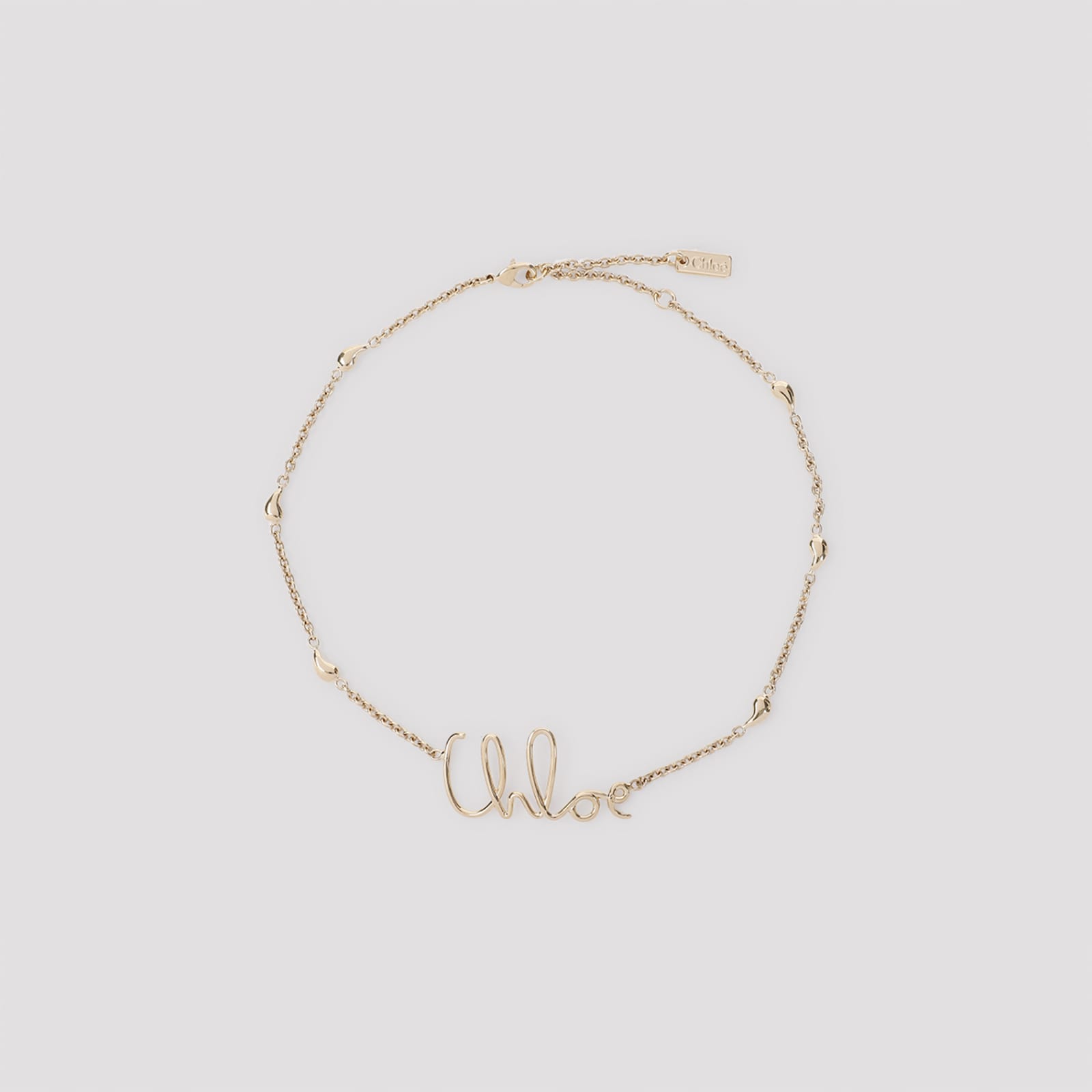 Shop Chloé Necklace In Dc Vintage Gold