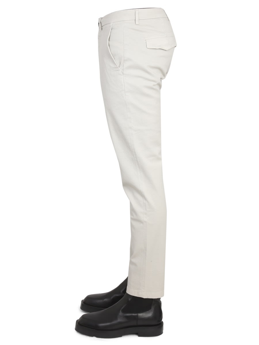 Shop Department Five Pants With Logo Patch In White