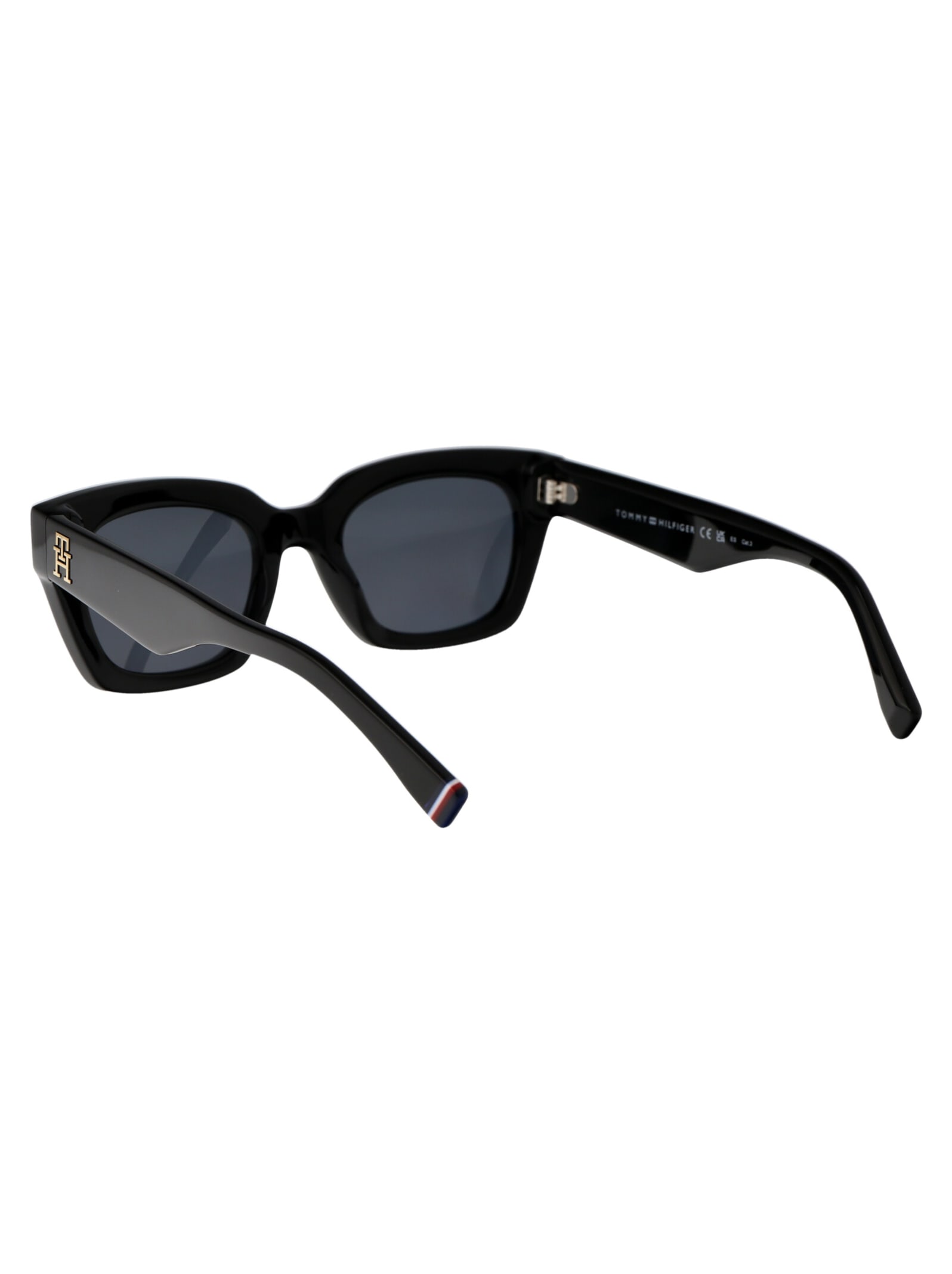 Shop Tommy Hilfiger Th 2052/s Sunglasses In 807ir Black