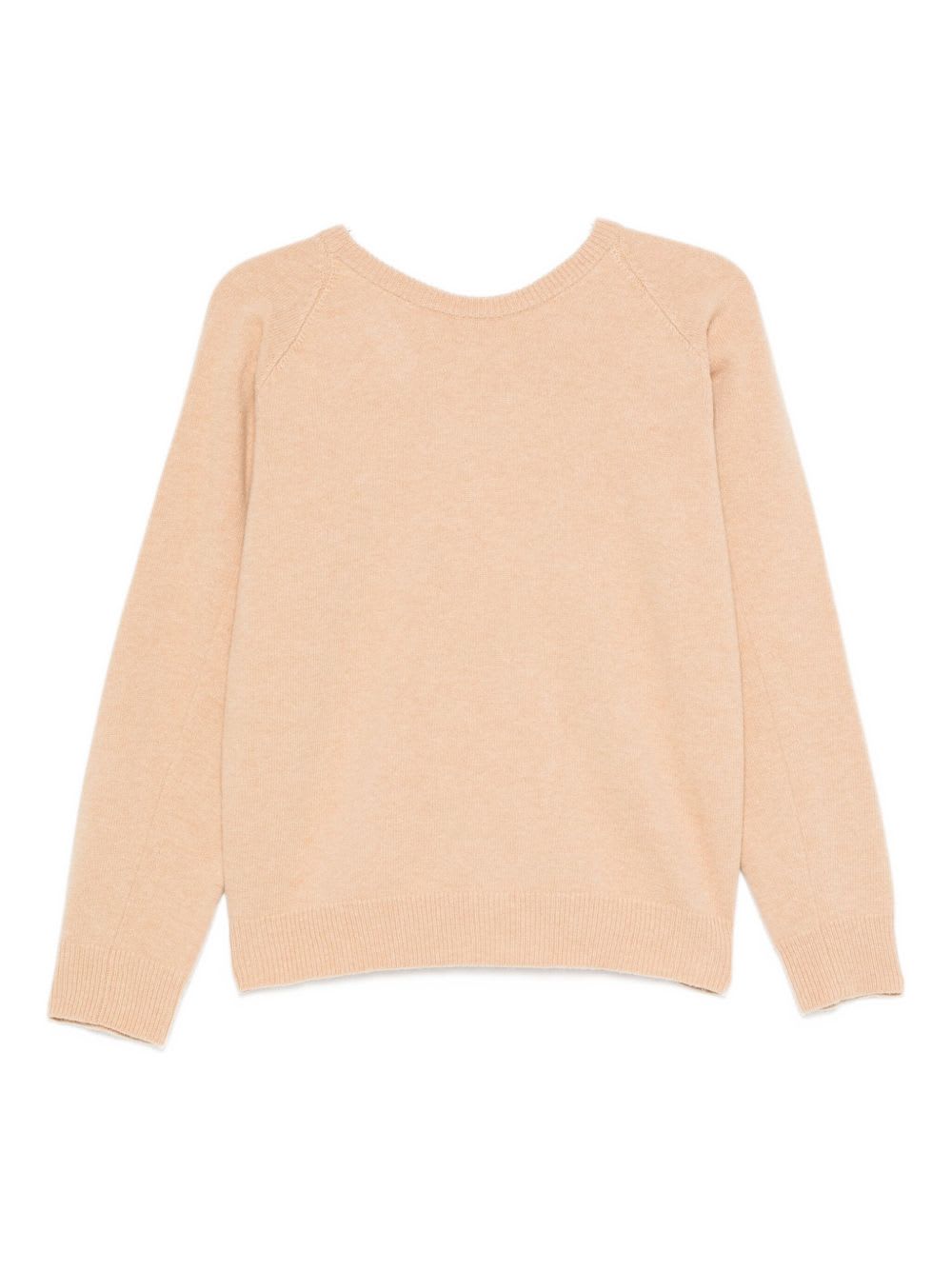 Maison Margiela Pull Col Rond - Camel