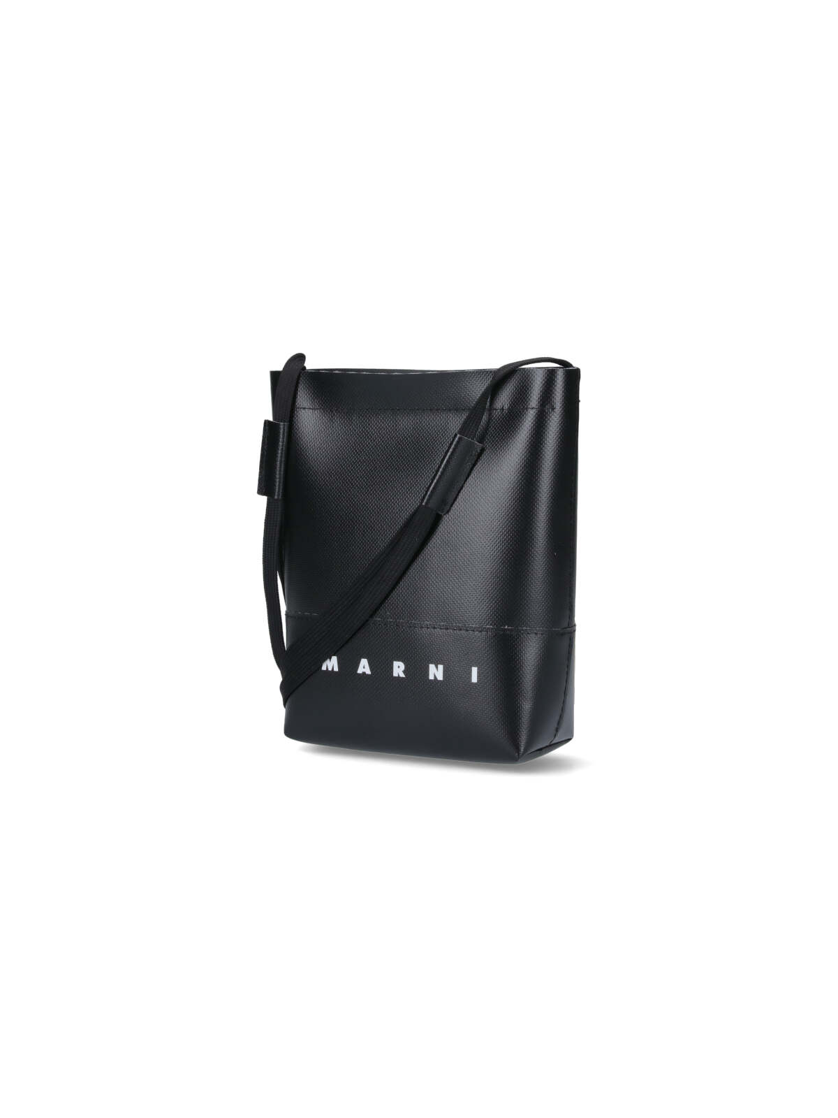 Shop Marni Bum Crossbody Bag In Black