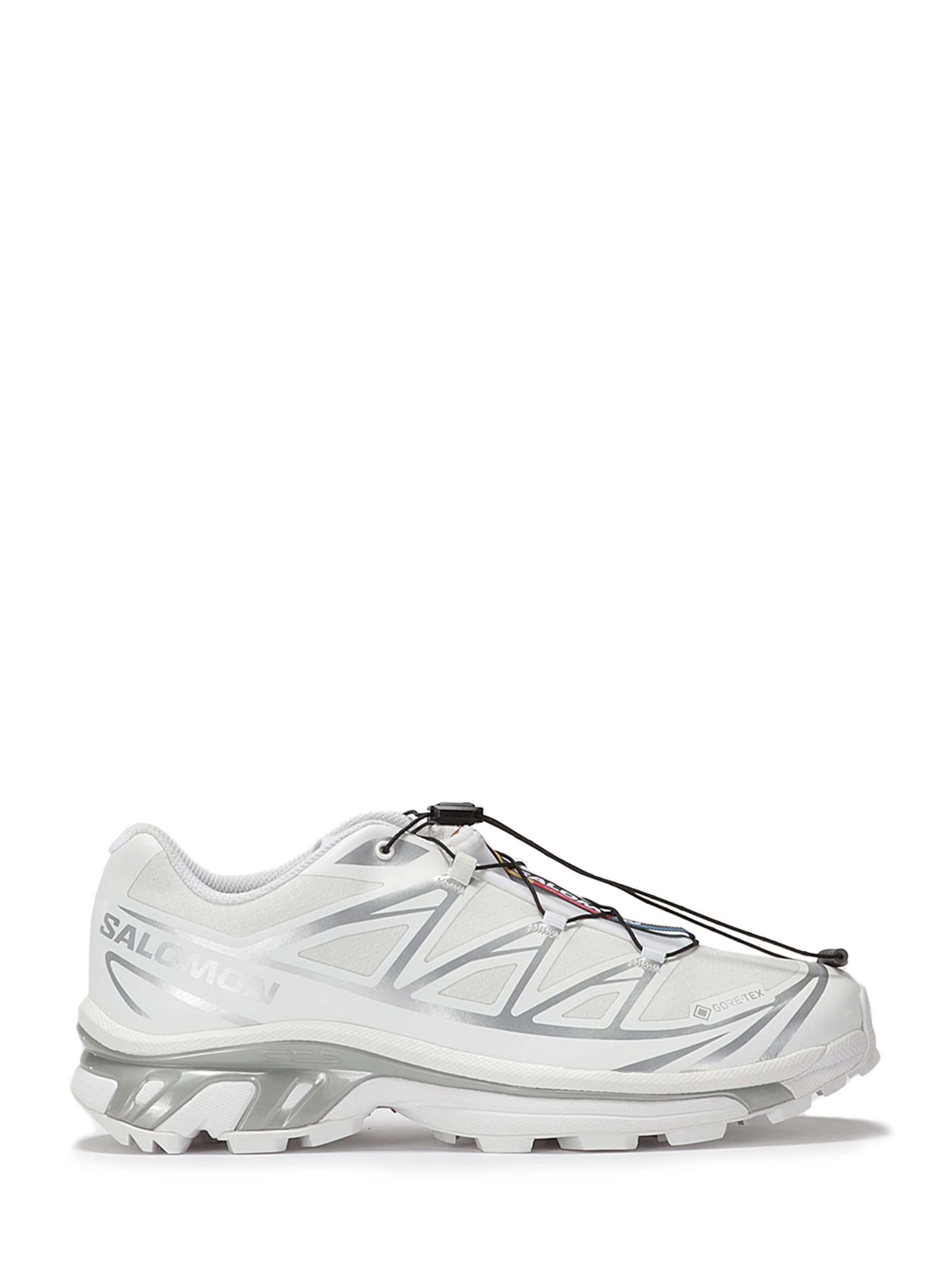 Salomon Xt-6 Gtx In White/white/ftw Silver