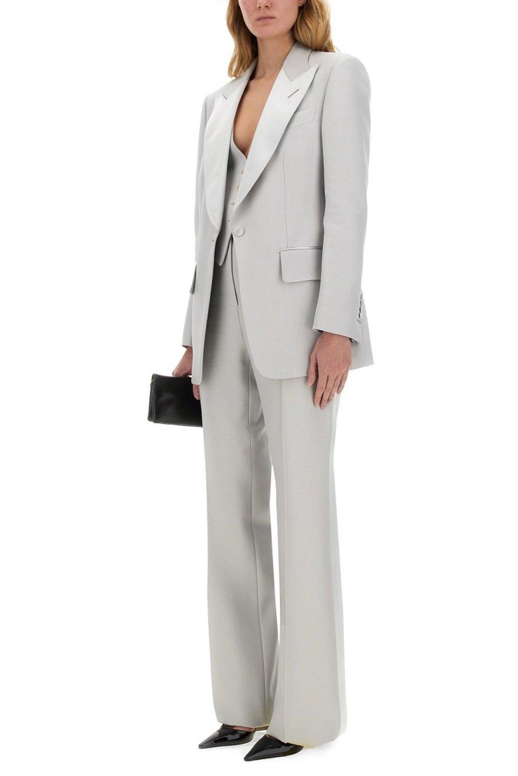 Tom Ford Lustrous Barathea Single-breasted Tuxedo Jacket In