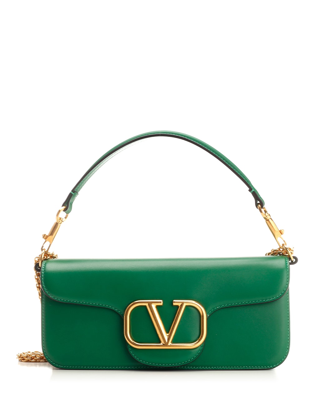 Valentino Garavani: Green Loco Shoulder Bag