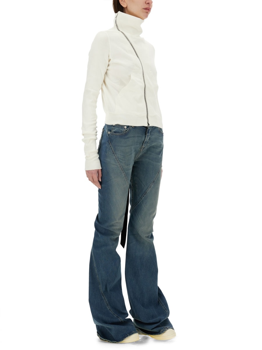 DRKSHDW BIAS BOOTCUT DENIM PANTS
