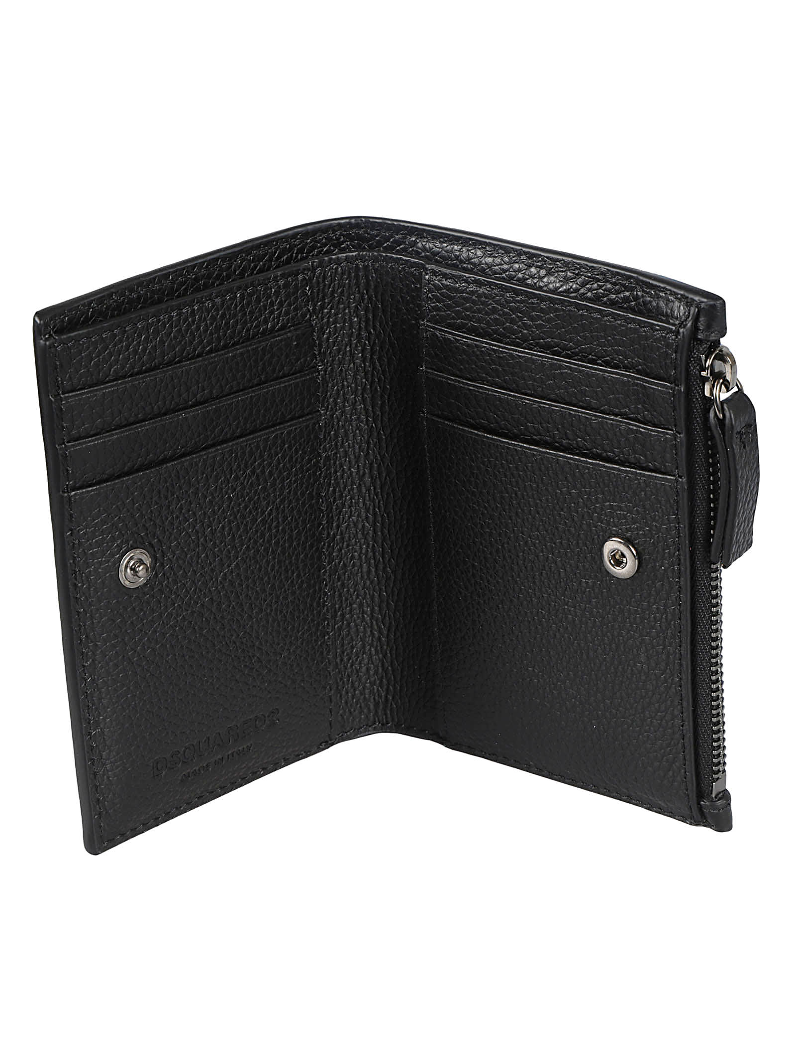 Shop Dsquared2 Zip-buttoned Wallet