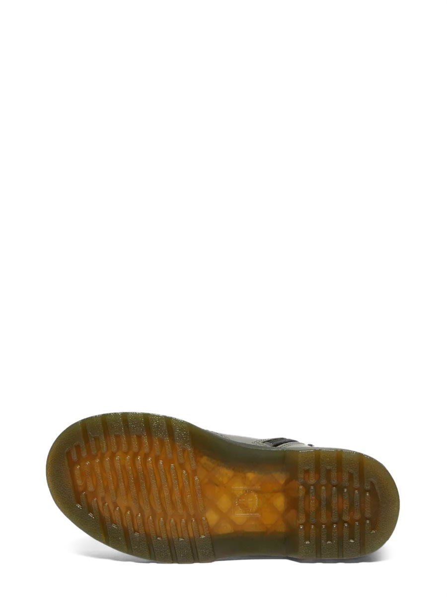 Dr. Martens' Lace Boots 1460 In Green
