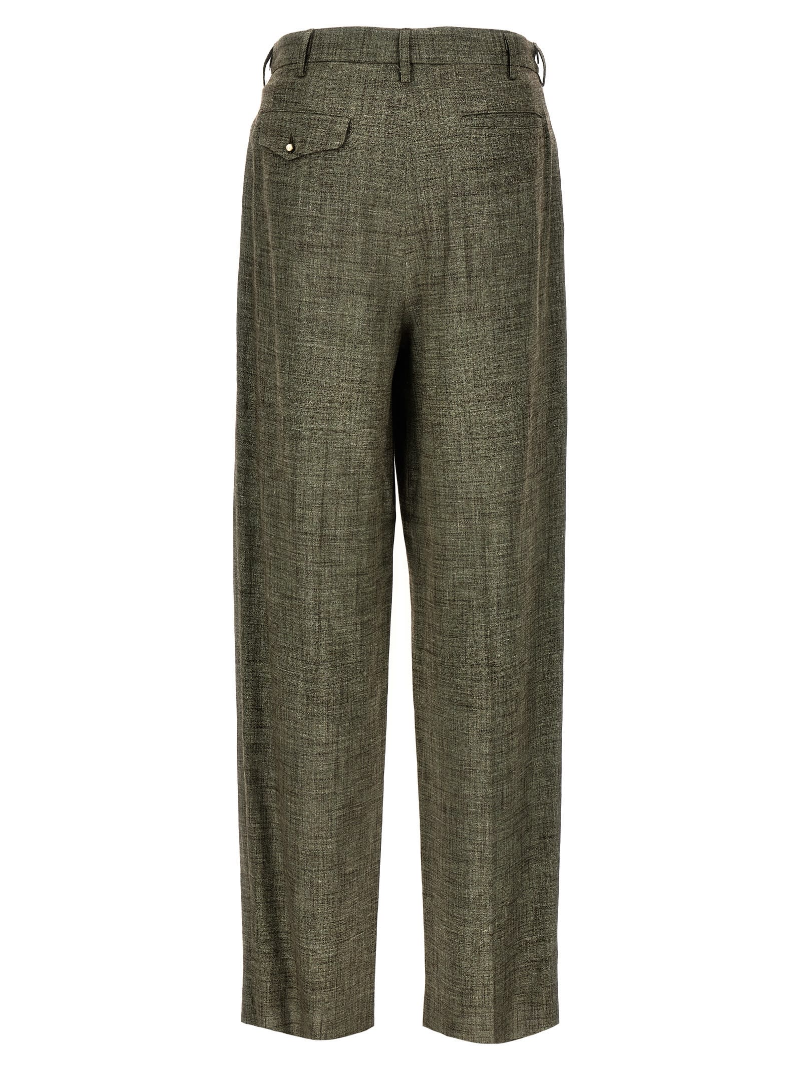 Shop Magliano Signature  Pants In Gray