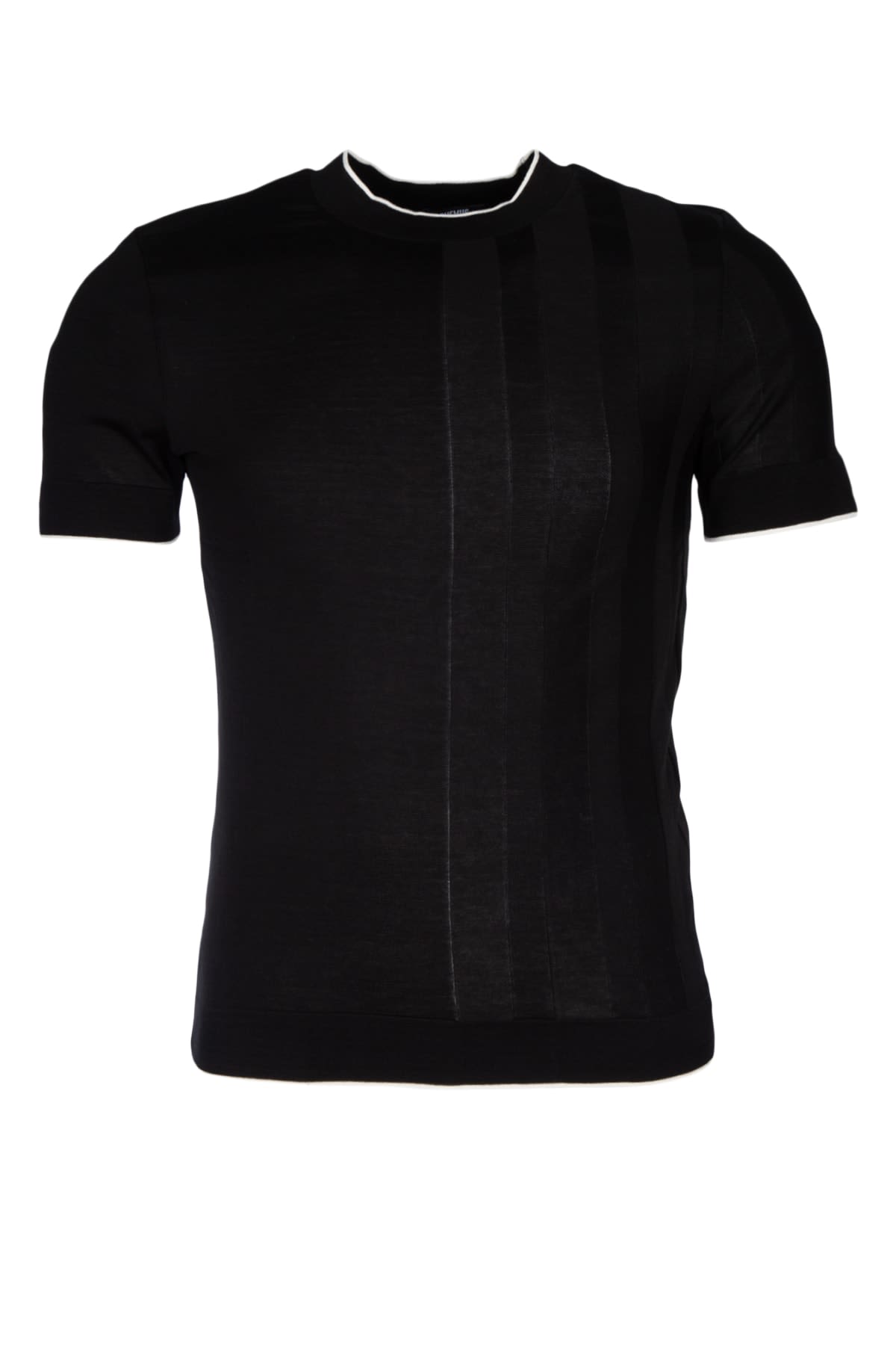 Shop Jacquemus Le Tshirt Tricot In Black