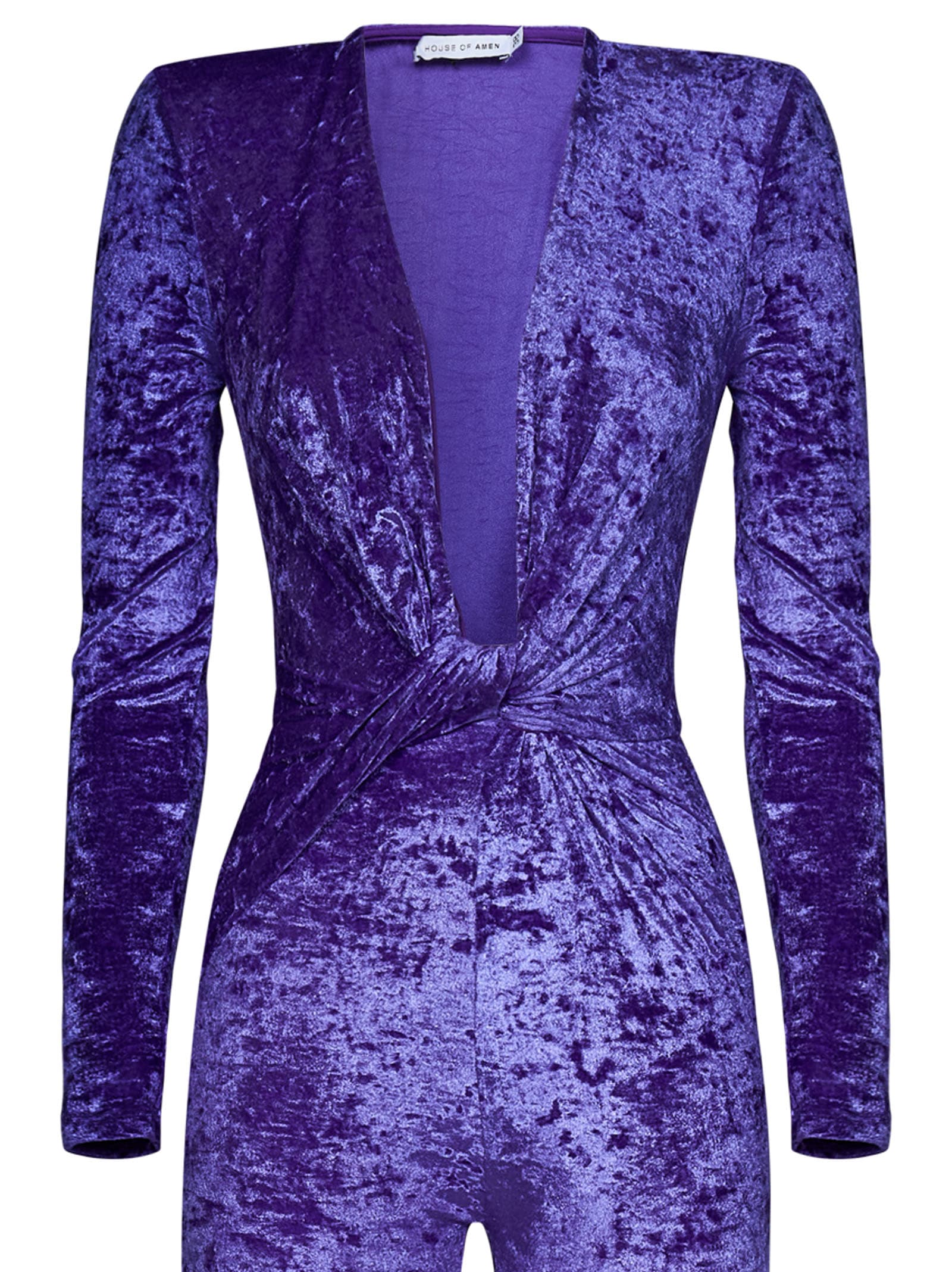 Shop Amen Jumpsuit In Purple
