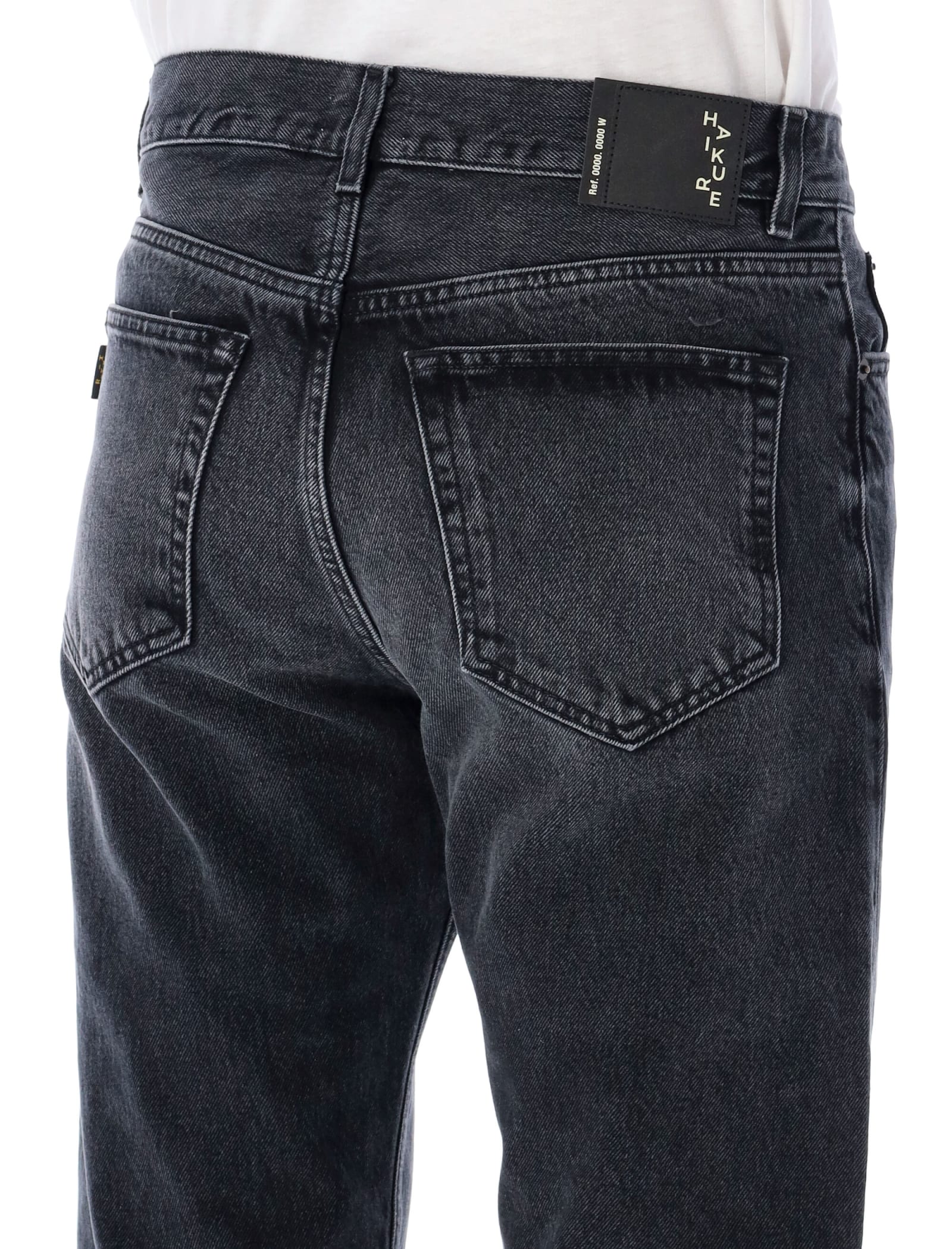 Shop Haikure Blake Denim In Wash Black