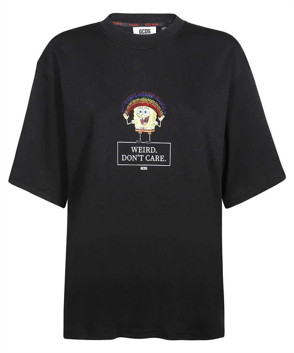 Gcds Cotton T-shirt In Black