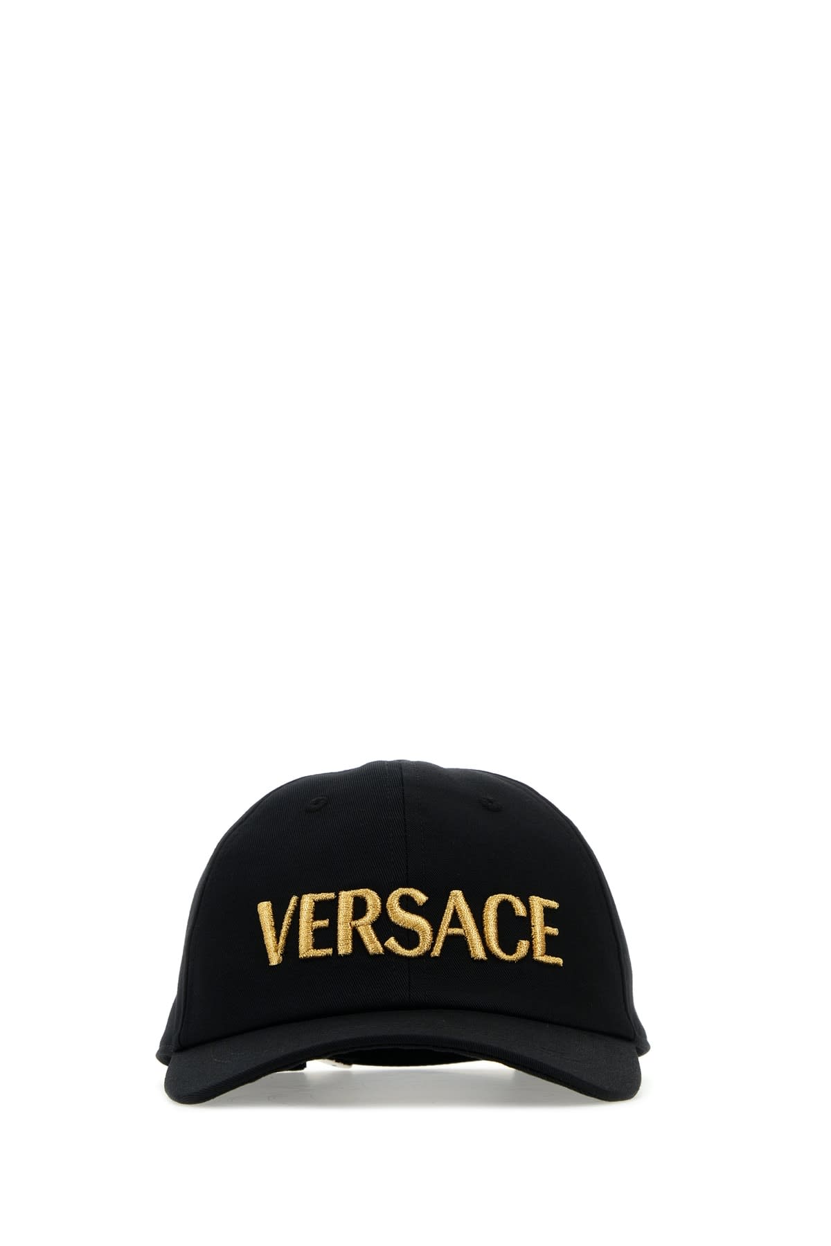 Shop Versace Cappello In Nerooro